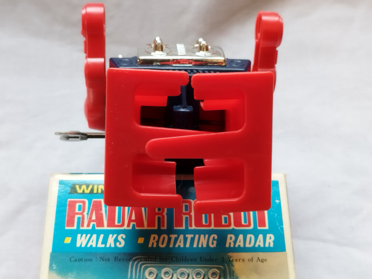 SH Horikawa Wind Up Radar Robot - Plastic 1970's