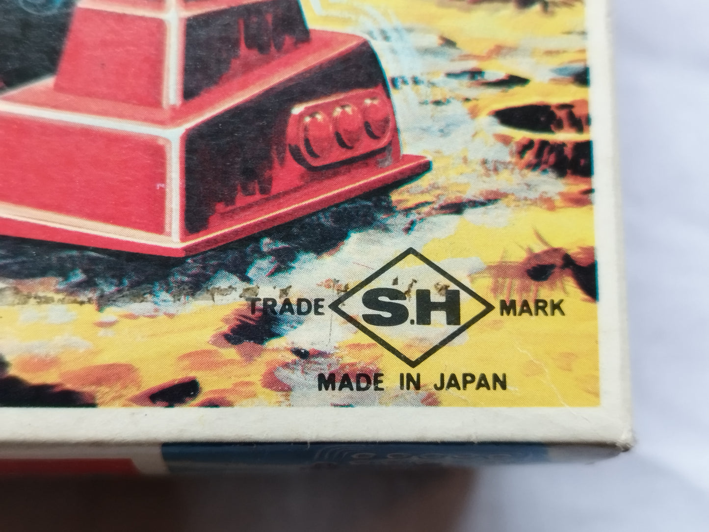 SH Horikawa Wind Up Radar Robot - Plastic 1970's