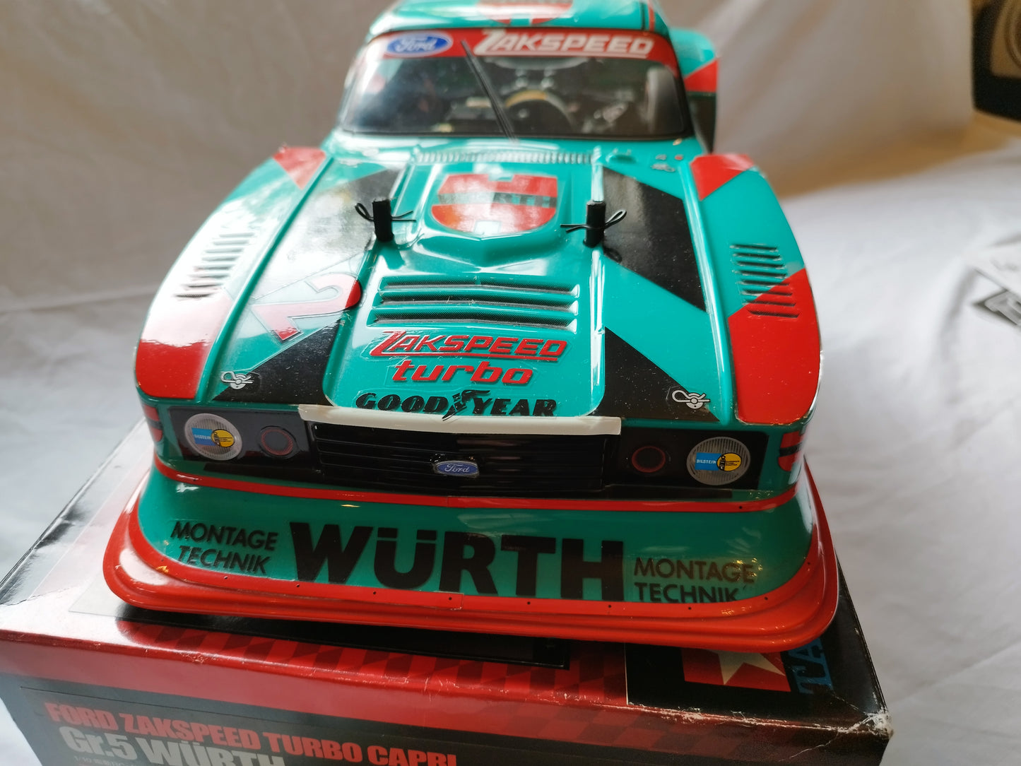 Tamiya TT-02 Gr.5 Ford Zakspeed Turbo Capri - Würth Livery