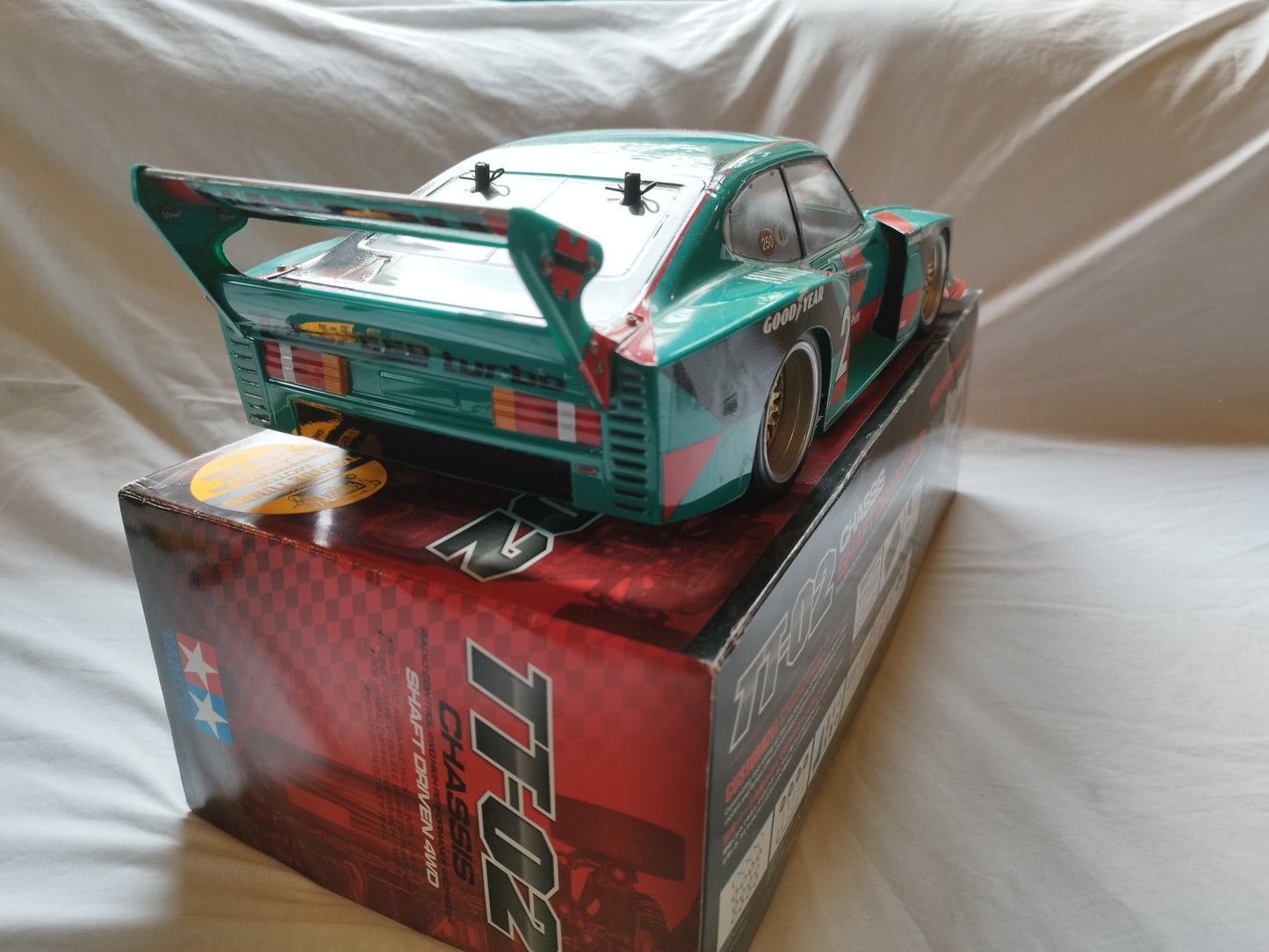 Tamiya TT-02 Gr.5 Ford Zakspeed Turbo Capri - Würth Livery
