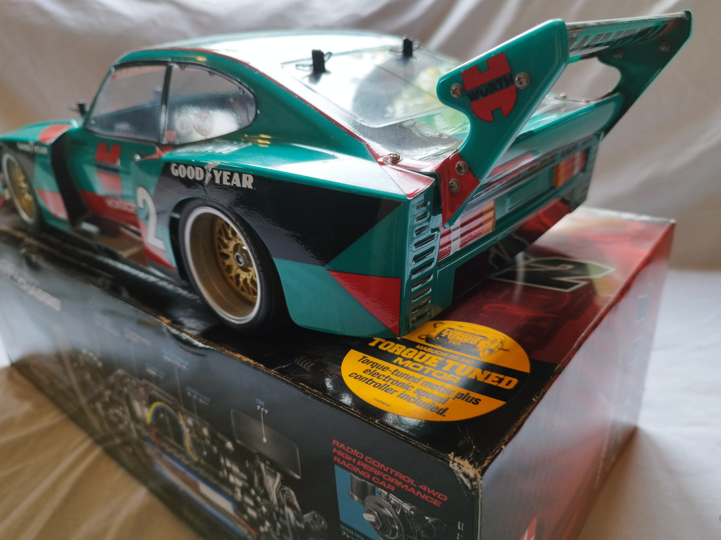 Tamiya TT-02 Gr.5 Ford Zakspeed Turbo Capri - Würth Livery