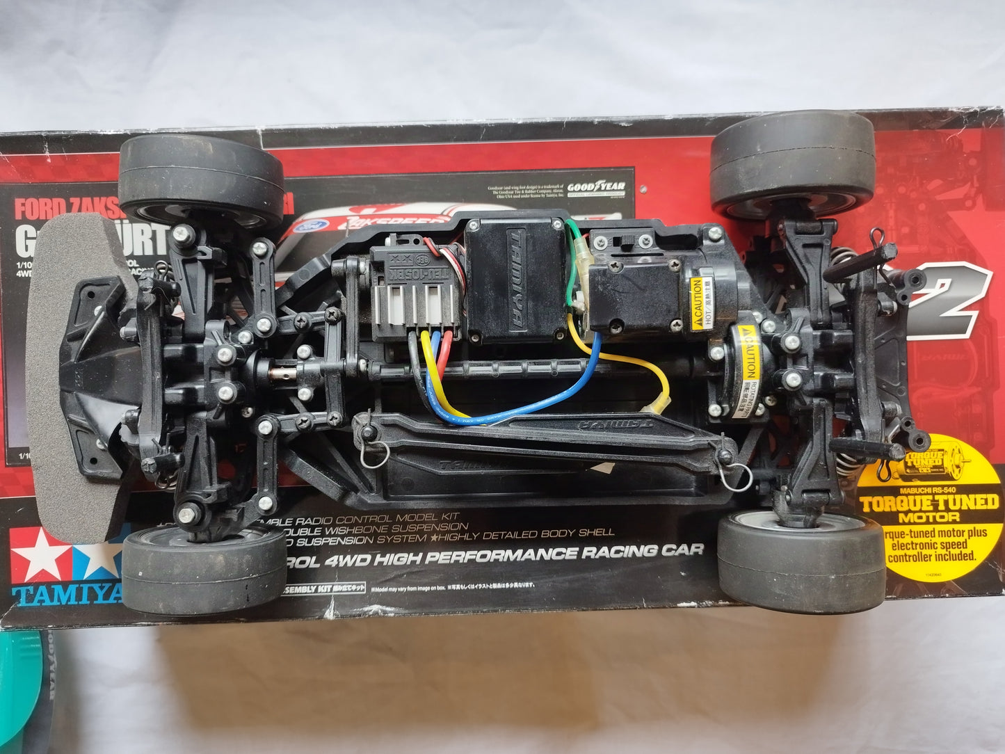 Tamiya TT-02 Gr.5 Ford Zakspeed Turbo Capri - Würth Livery