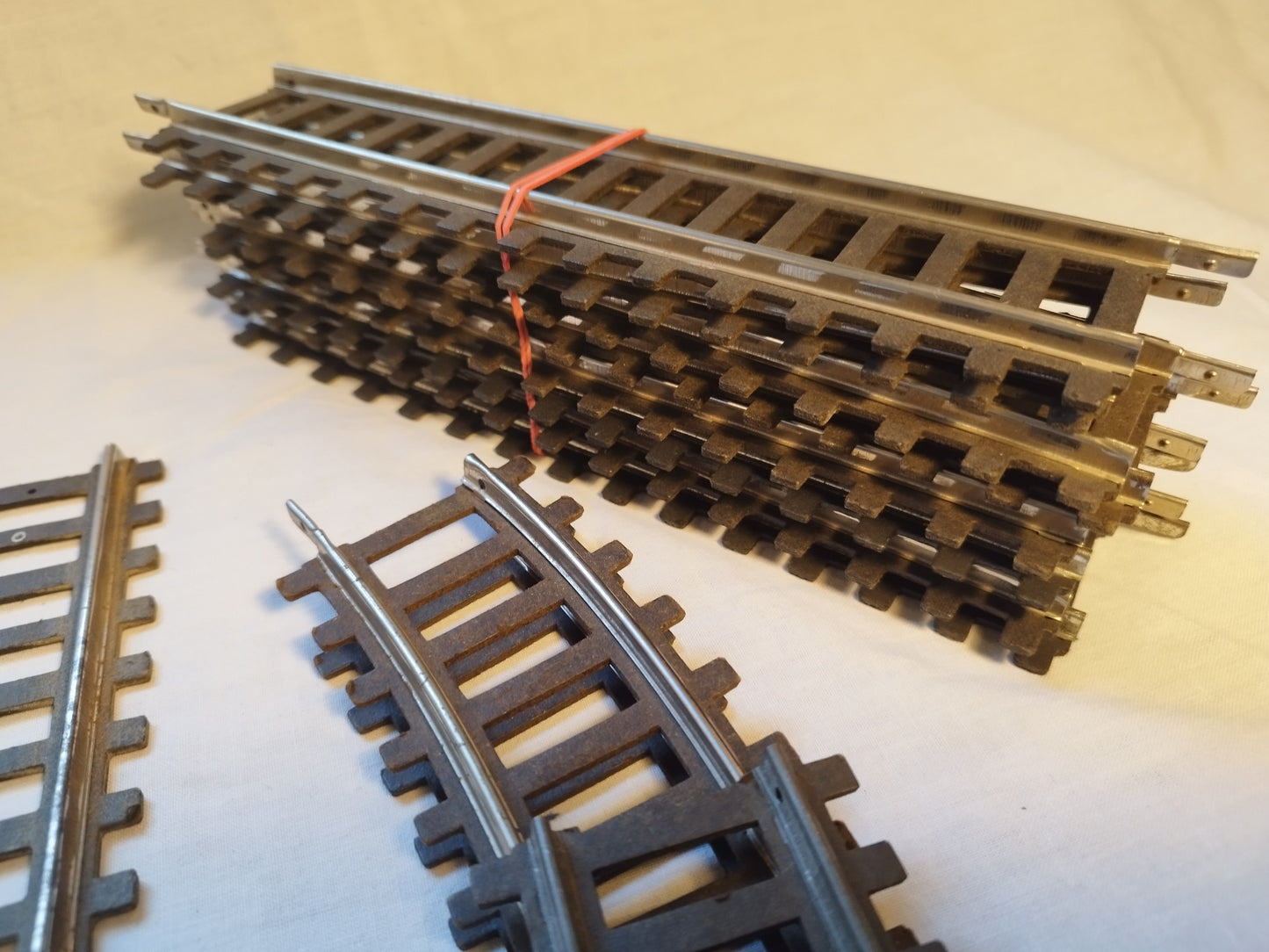 Fleischman O Gauge 2 Rail Electric Train Track Set with Point