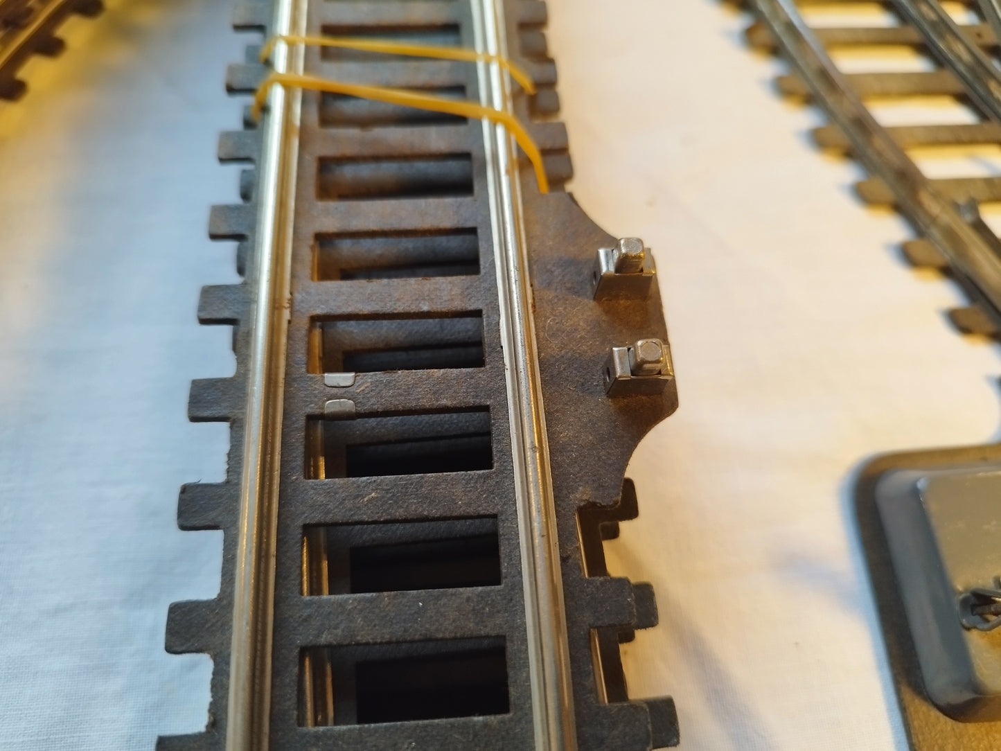 Fleischman O Gauge 2 Rail Electric Train Track Set with Point