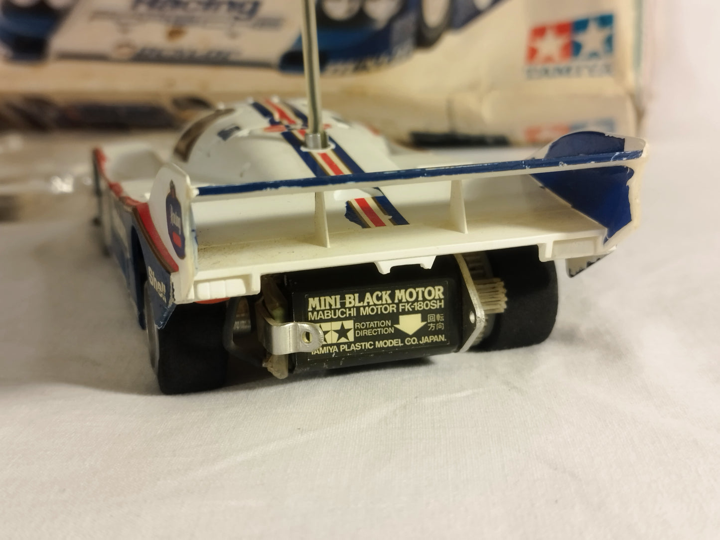 Tamiya Tamtech 1/24 RC Porsche 962c and Radio Gear - Working! Rare!
