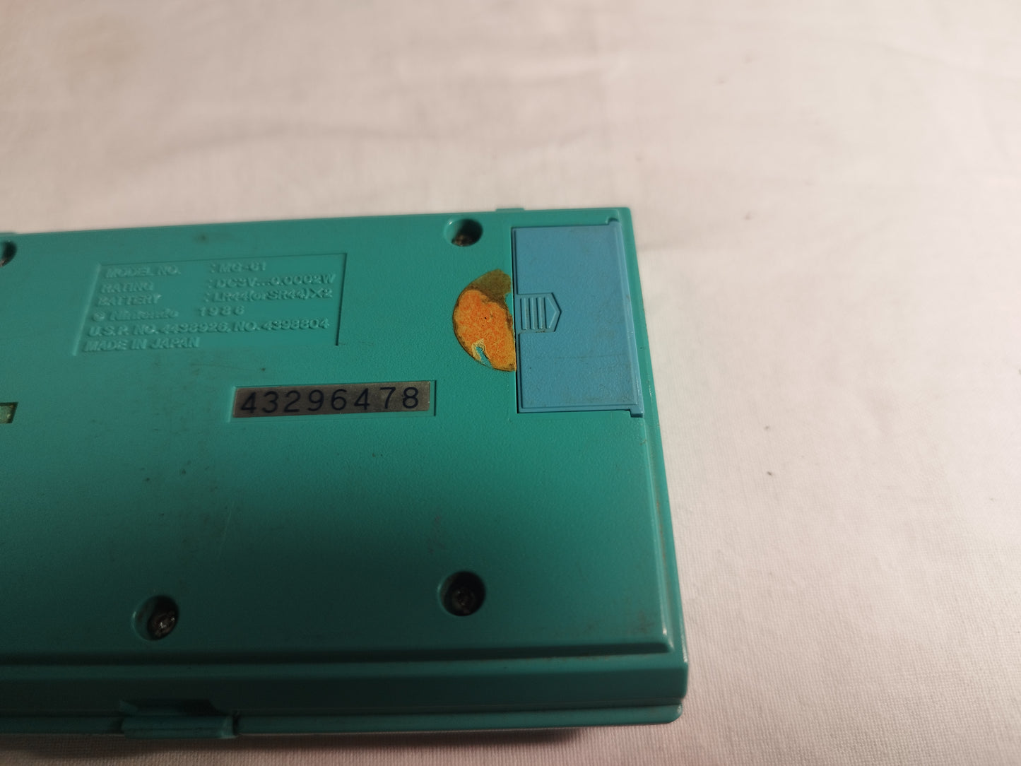 Nintendo Game & Watch 1986 Handheld Console "Squish" MG-61 - Working!