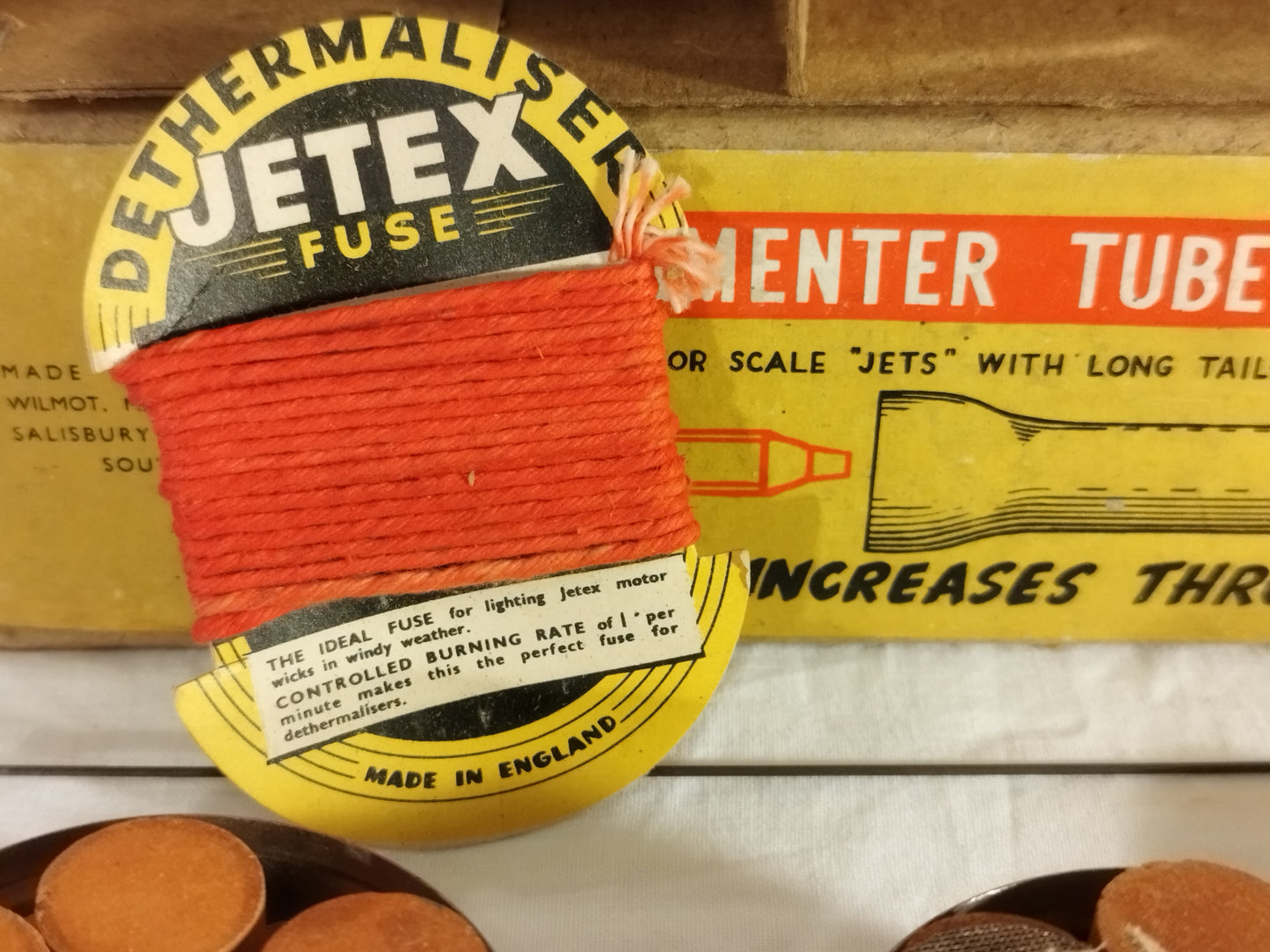 Jetex PAA Loader & Jet master Engines, with Augmenter Tube and Fuel