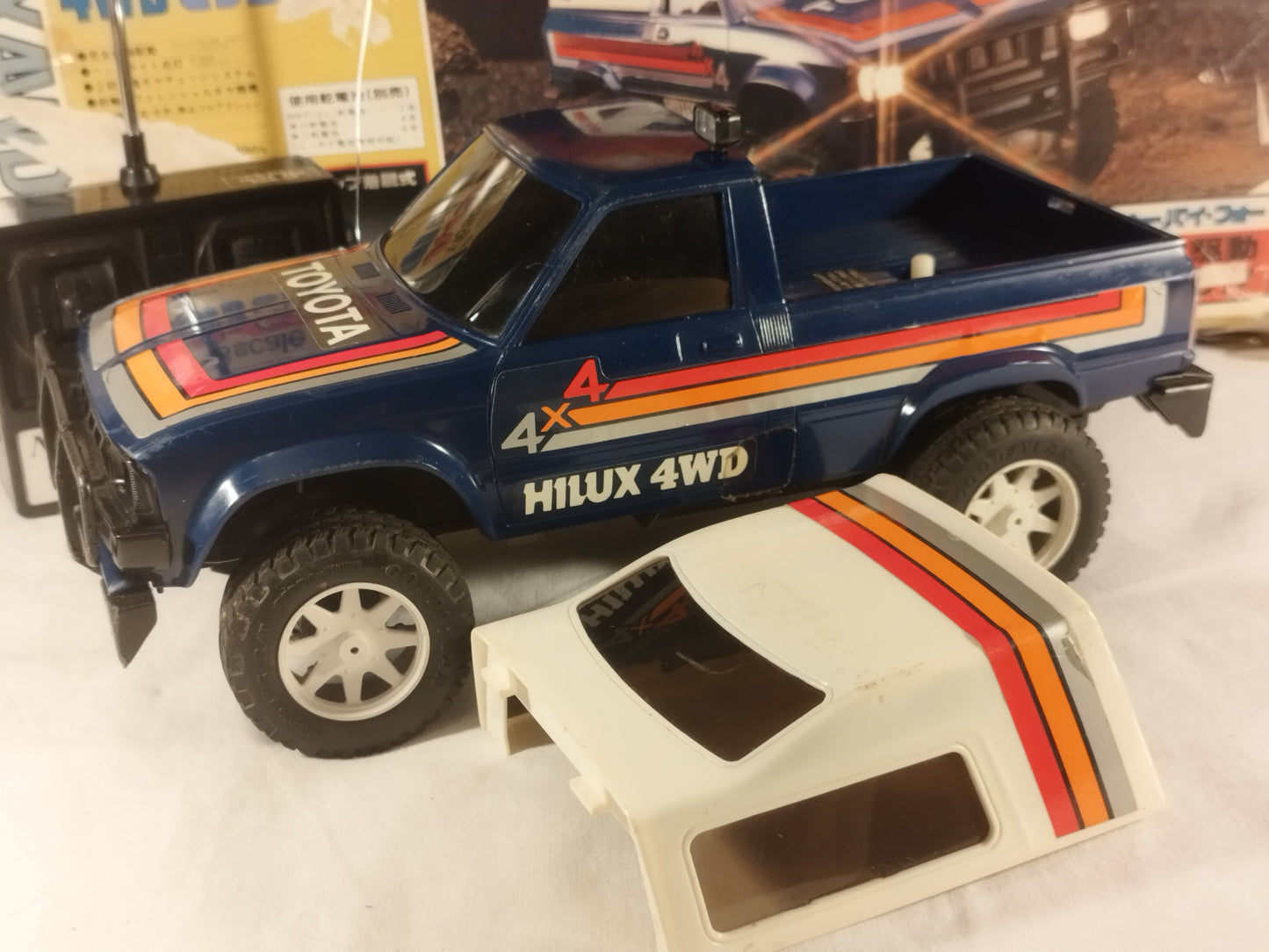 Nikko 1/16 RC Toyota Hilux 4wd Pickup - Boxed / Untested