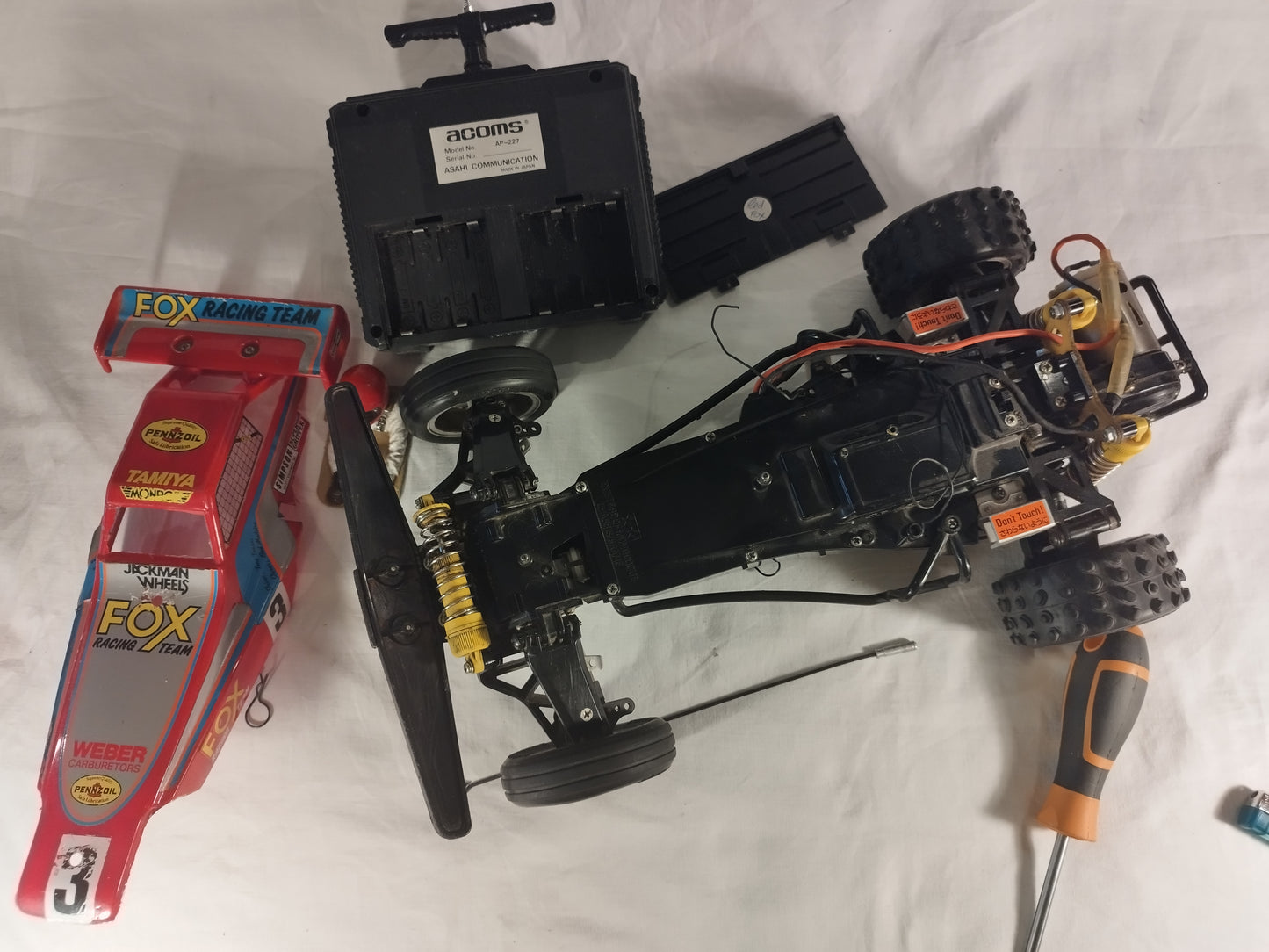 Vintage 1985 Tamiya 1/10 RC Buggy "The Fox" - All Original Project