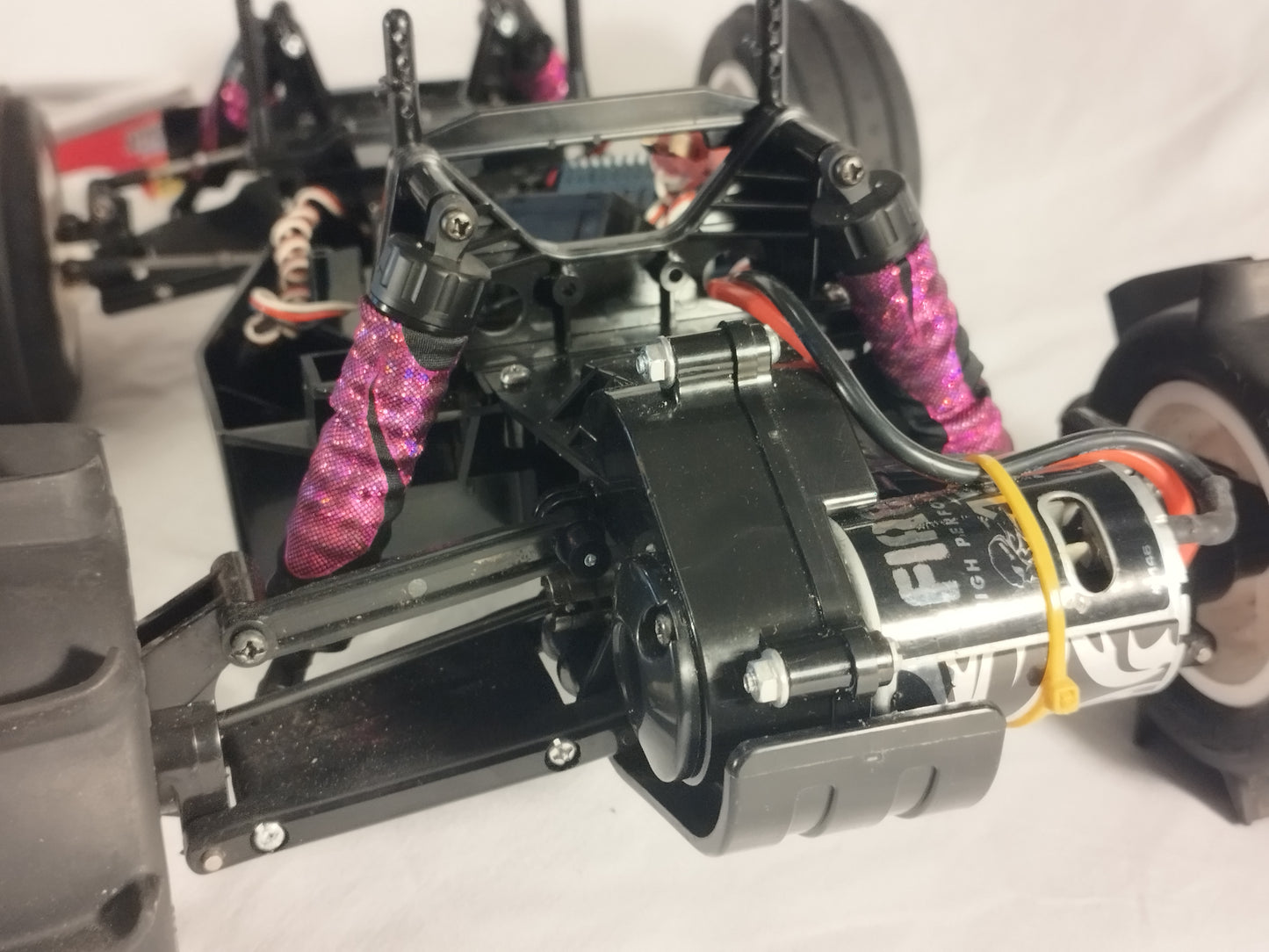 Tamiya 1/10 RC Stadium Blitzer Racing Pickup Truck - with Flysky Radio Gear