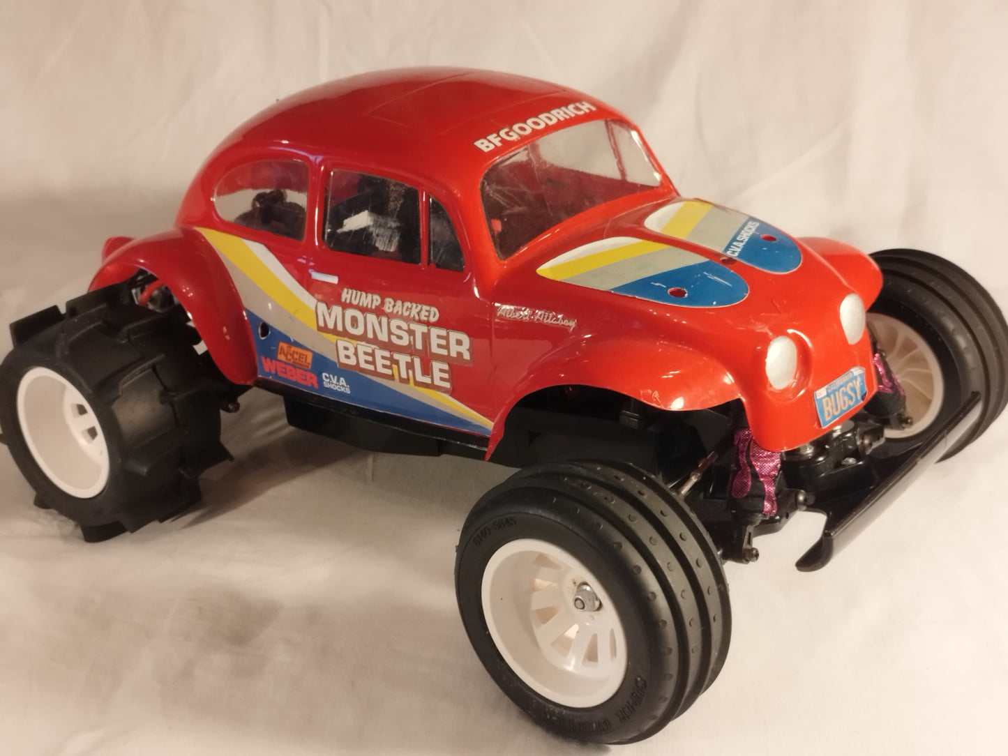 Tamiya 1/10 RC Stadium Blitzer Racing Pickup Truck - with Flysky Radio Gear
