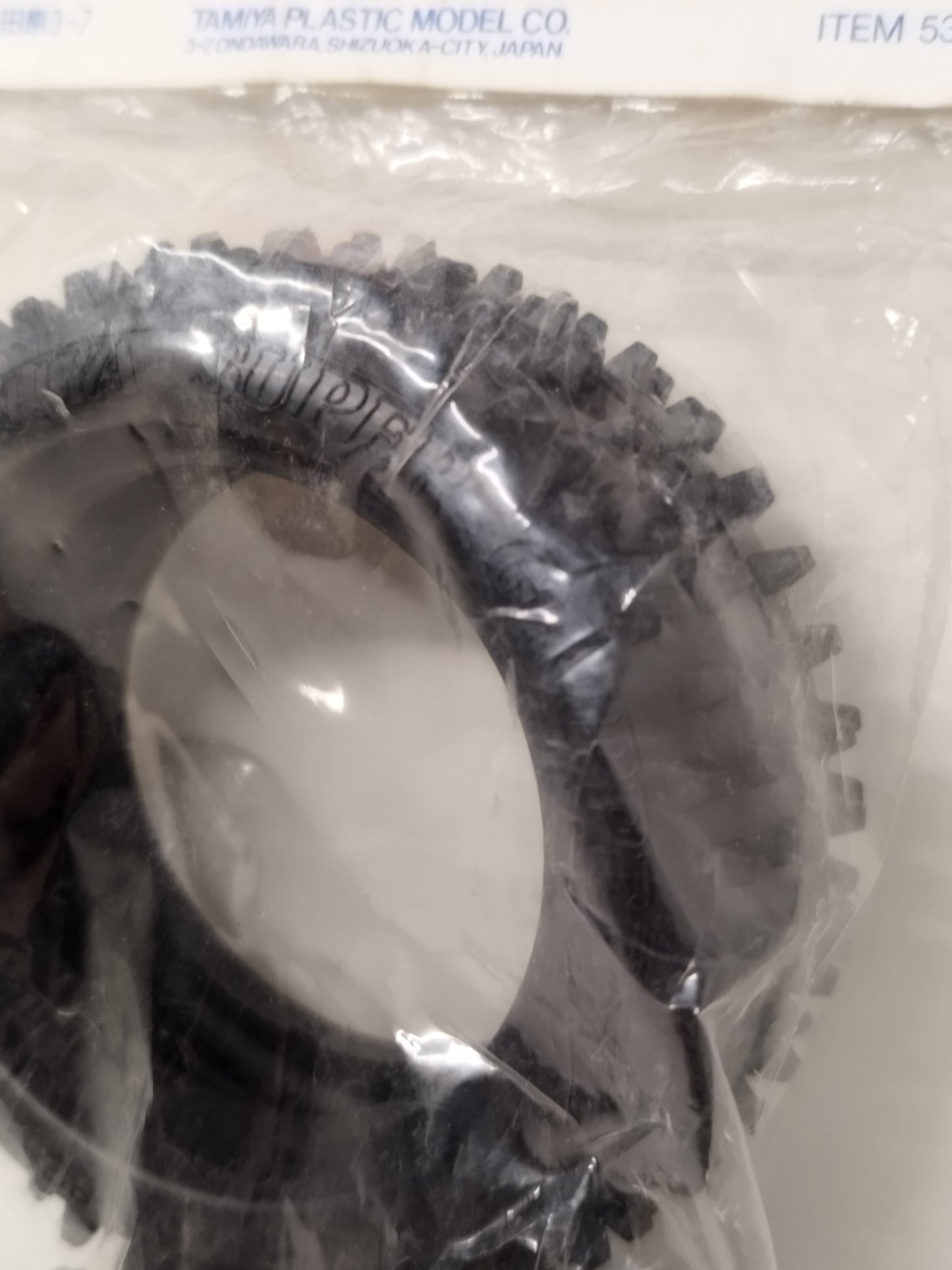Tamiya 1/10 RC 6024 4wd Square Spike Front Tyres (Pair) 53088