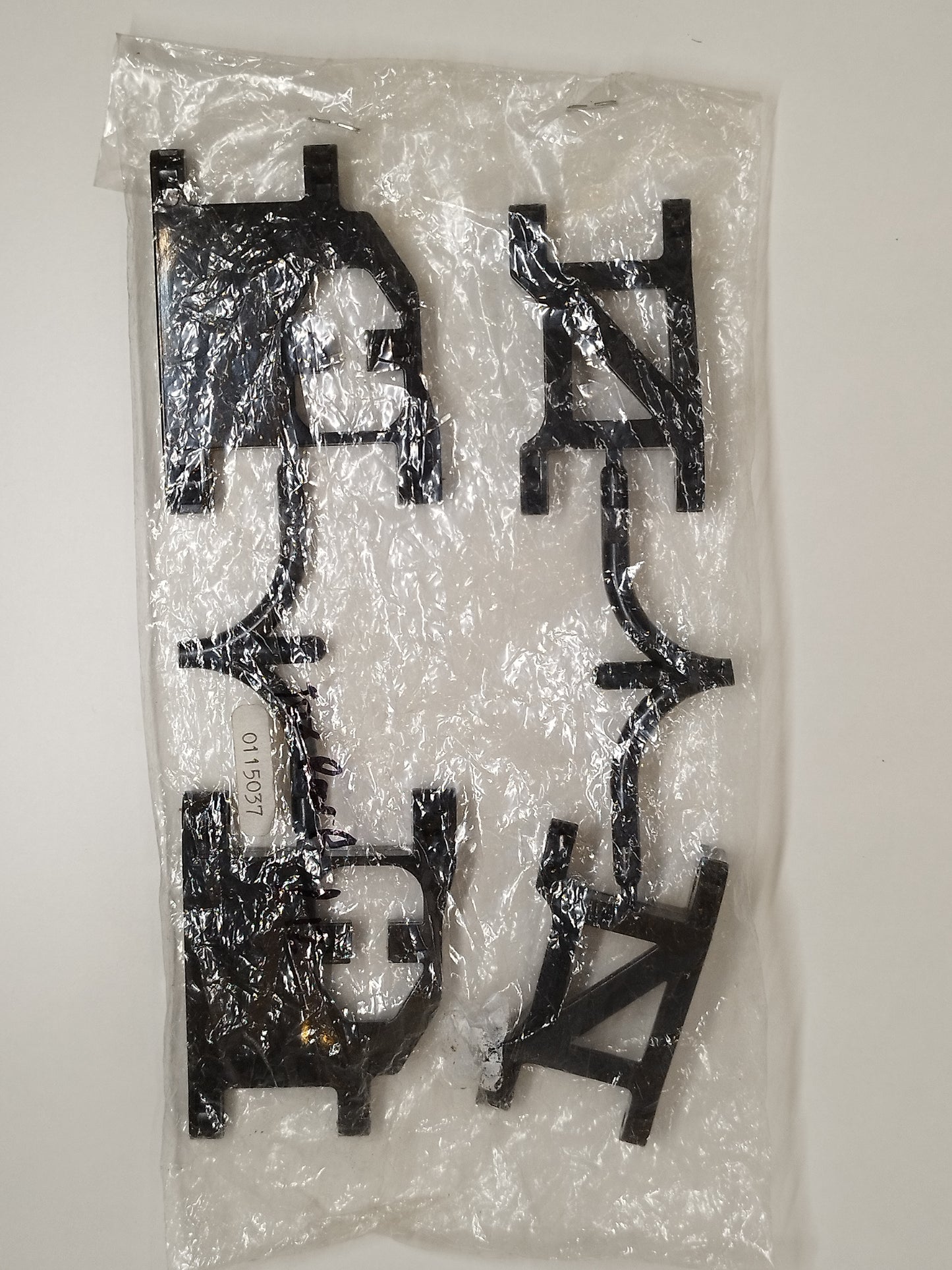 Vintage Tamiya 1/10 RC Fox R Parts Sprue Rear Suspension Parts 0115037