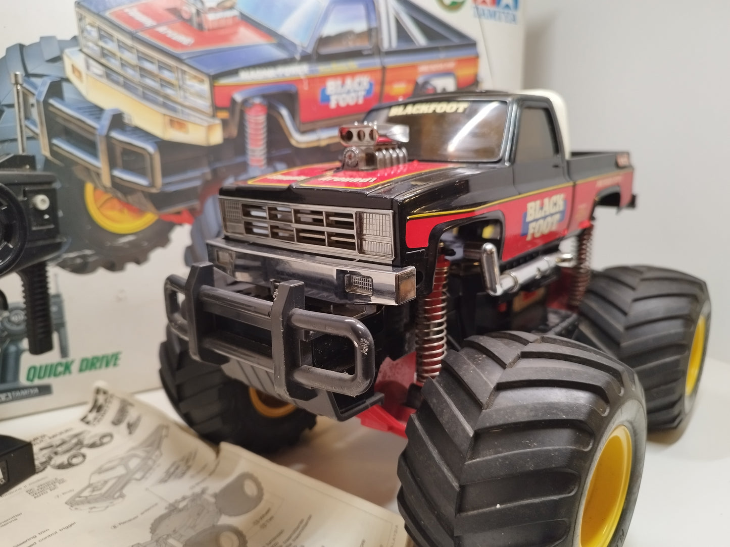 Tamiya 1/14 RC QD Blackfoot Monster Truck 46016 - Boxed