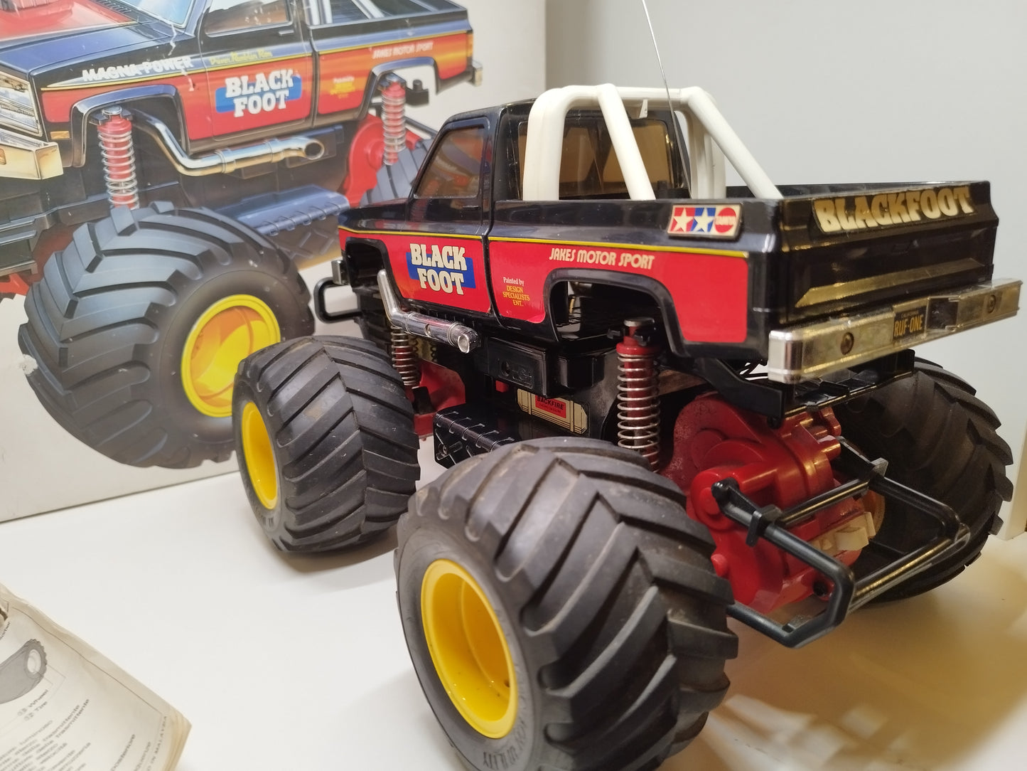 Tamiya 1/14 RC QD Blackfoot Monster Truck 46016 - Boxed