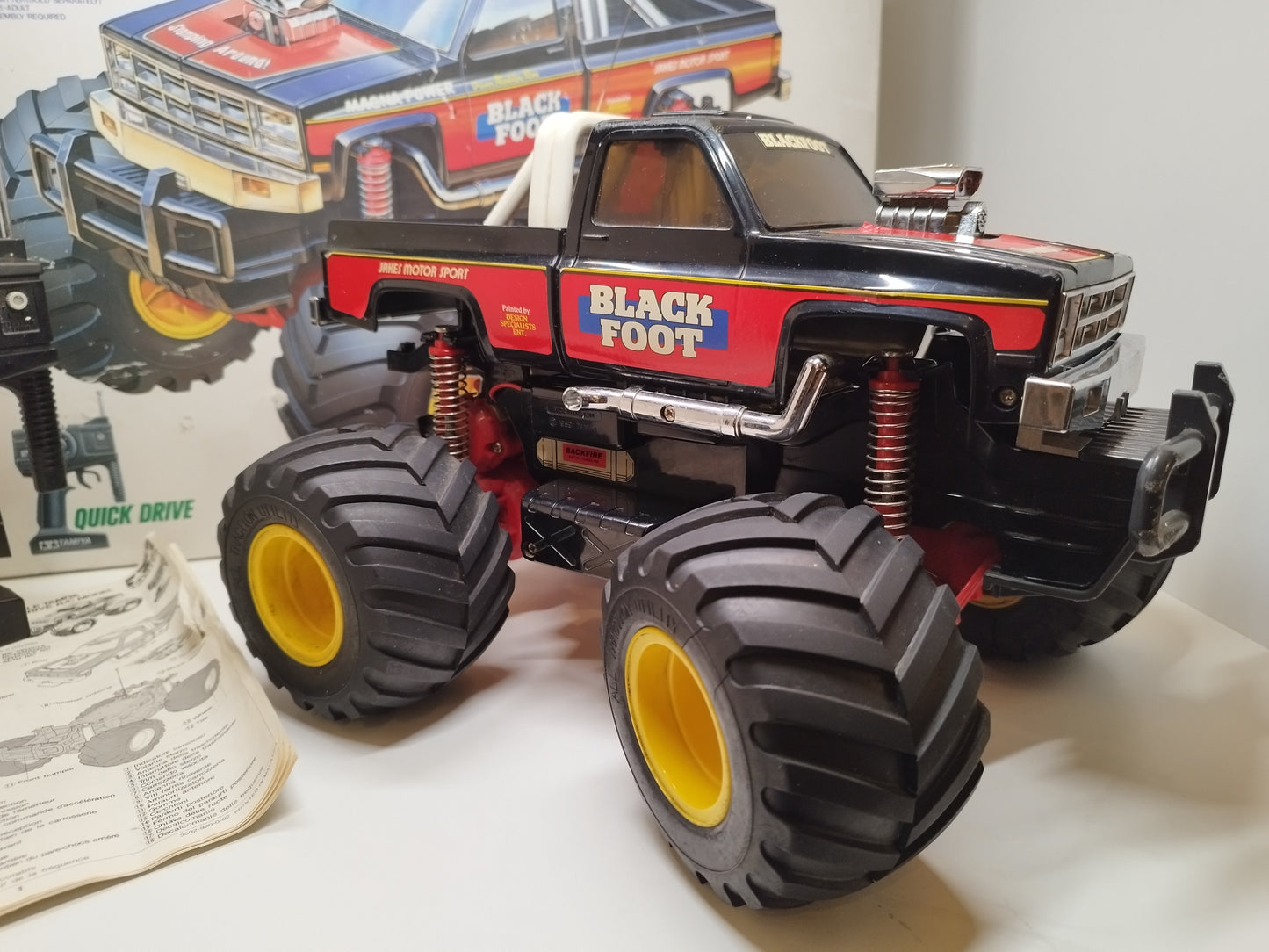 Tamiya 1/14 RC QD Blackfoot Monster Truck 46016 - Boxed