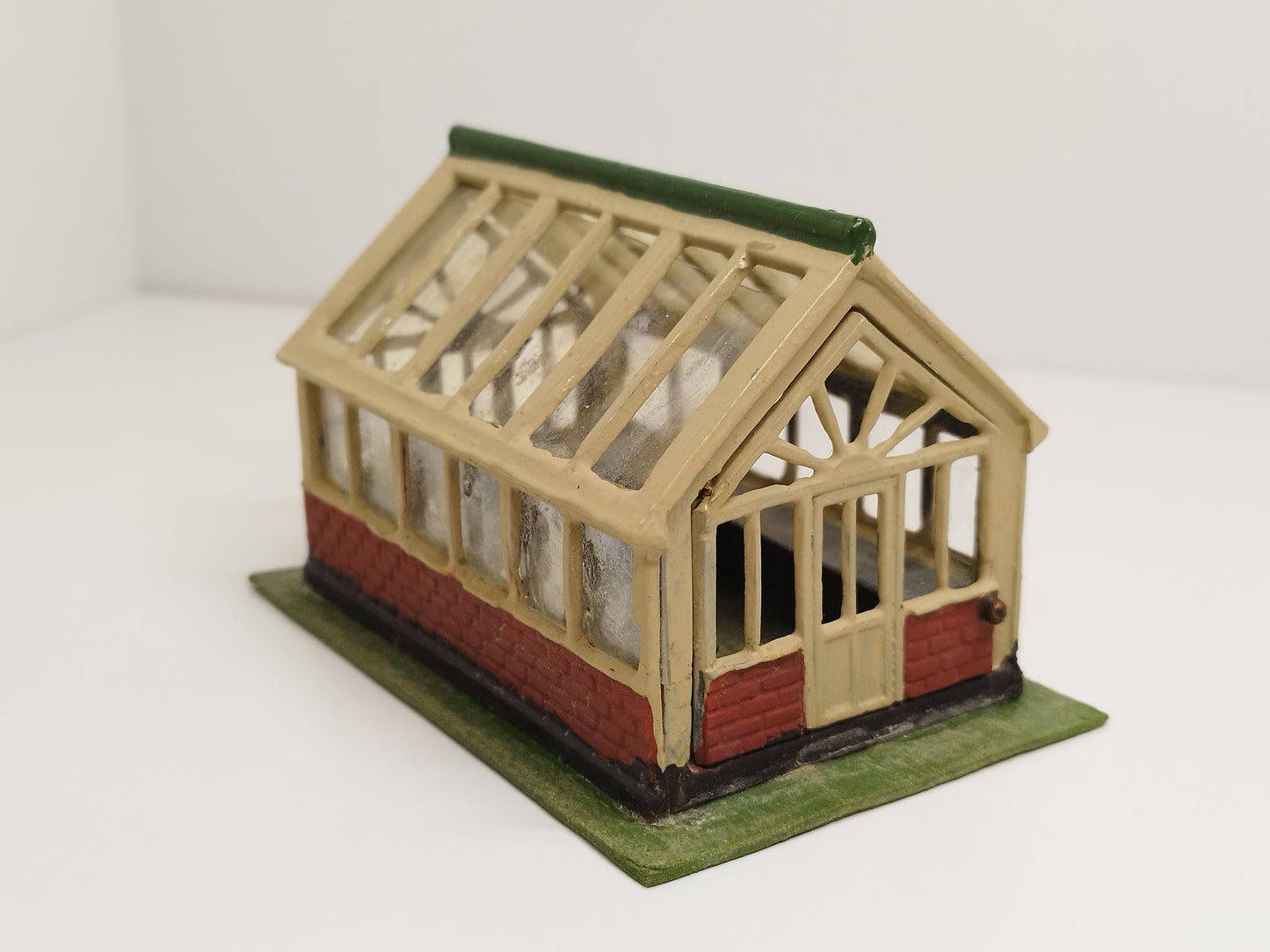 John Hill Company JoHillCo Pre-War Greenhouse - Lead Floral Garden - Very Rare