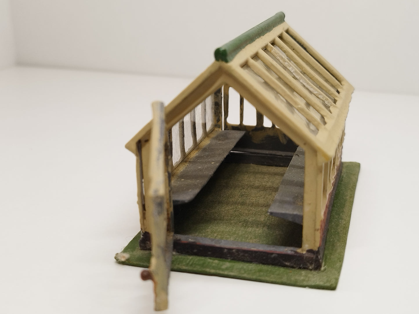 John Hill Company JoHillCo Pre-War Greenhouse - Lead Floral Garden - Very Rare