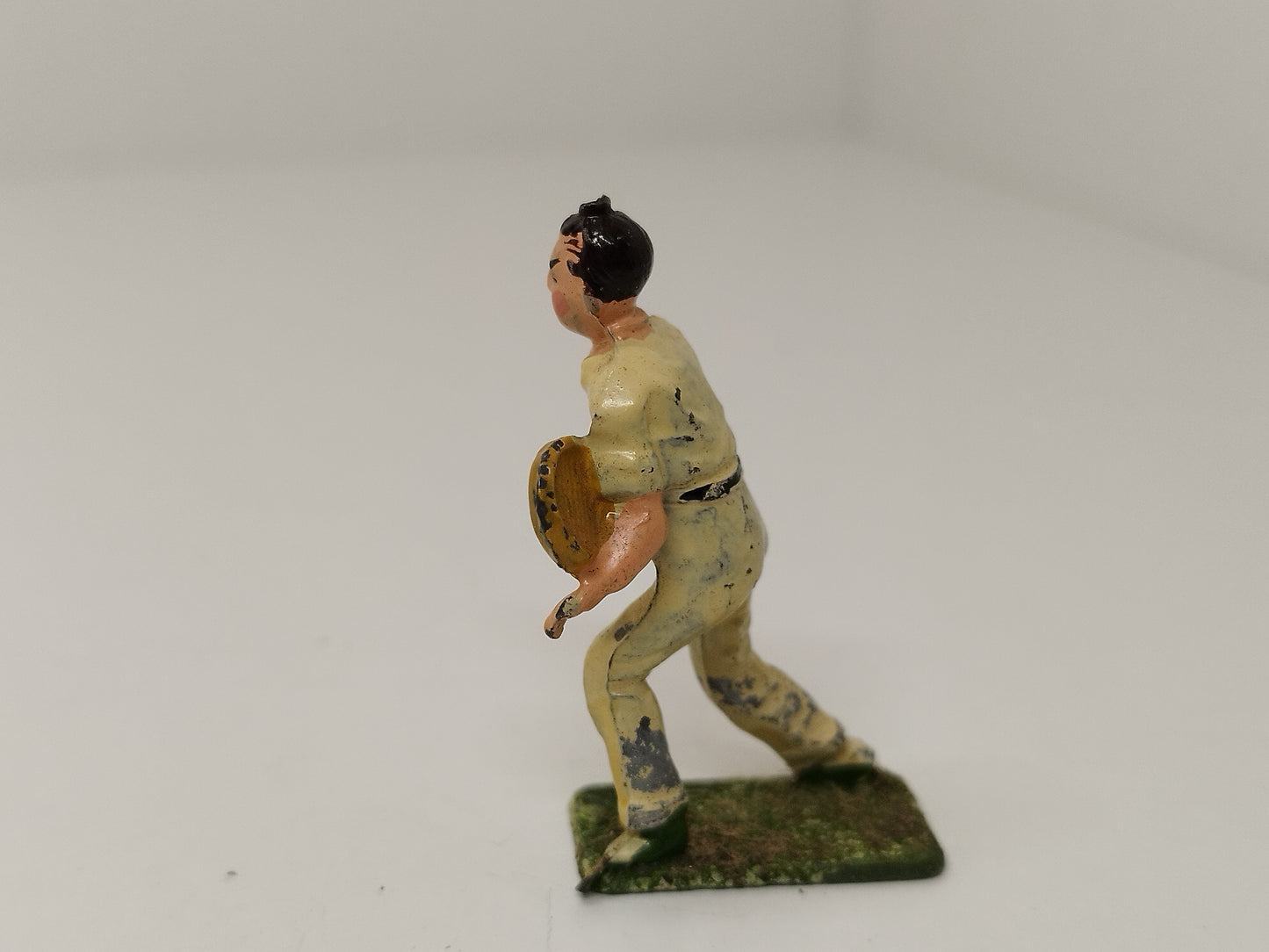 John Hill Company JoHillCo Male Tennis Player Defending - Lead Figure Rare (A18)