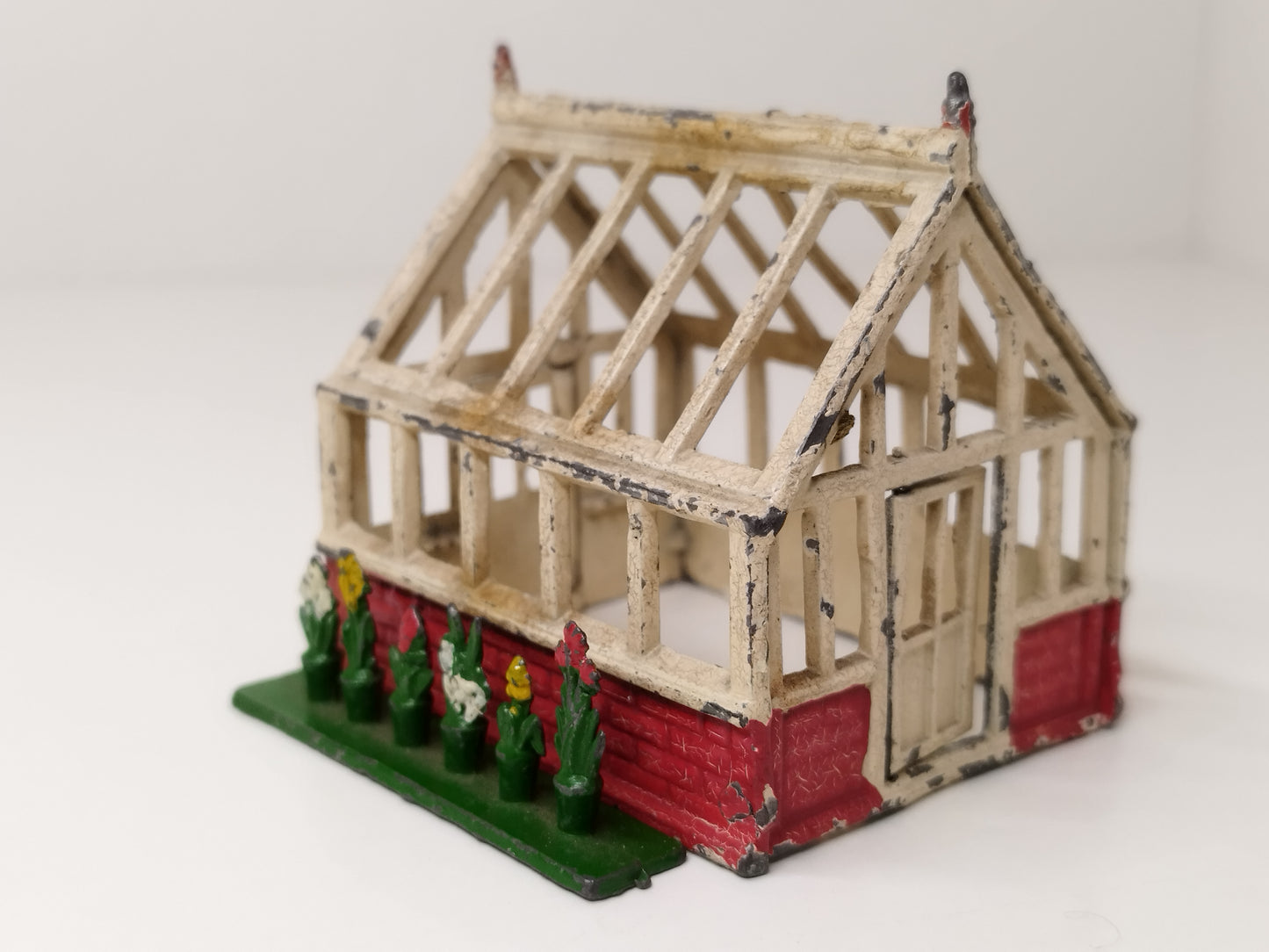 Cherilea Floral Garden Greenhouse and Plants - Pre War Lead