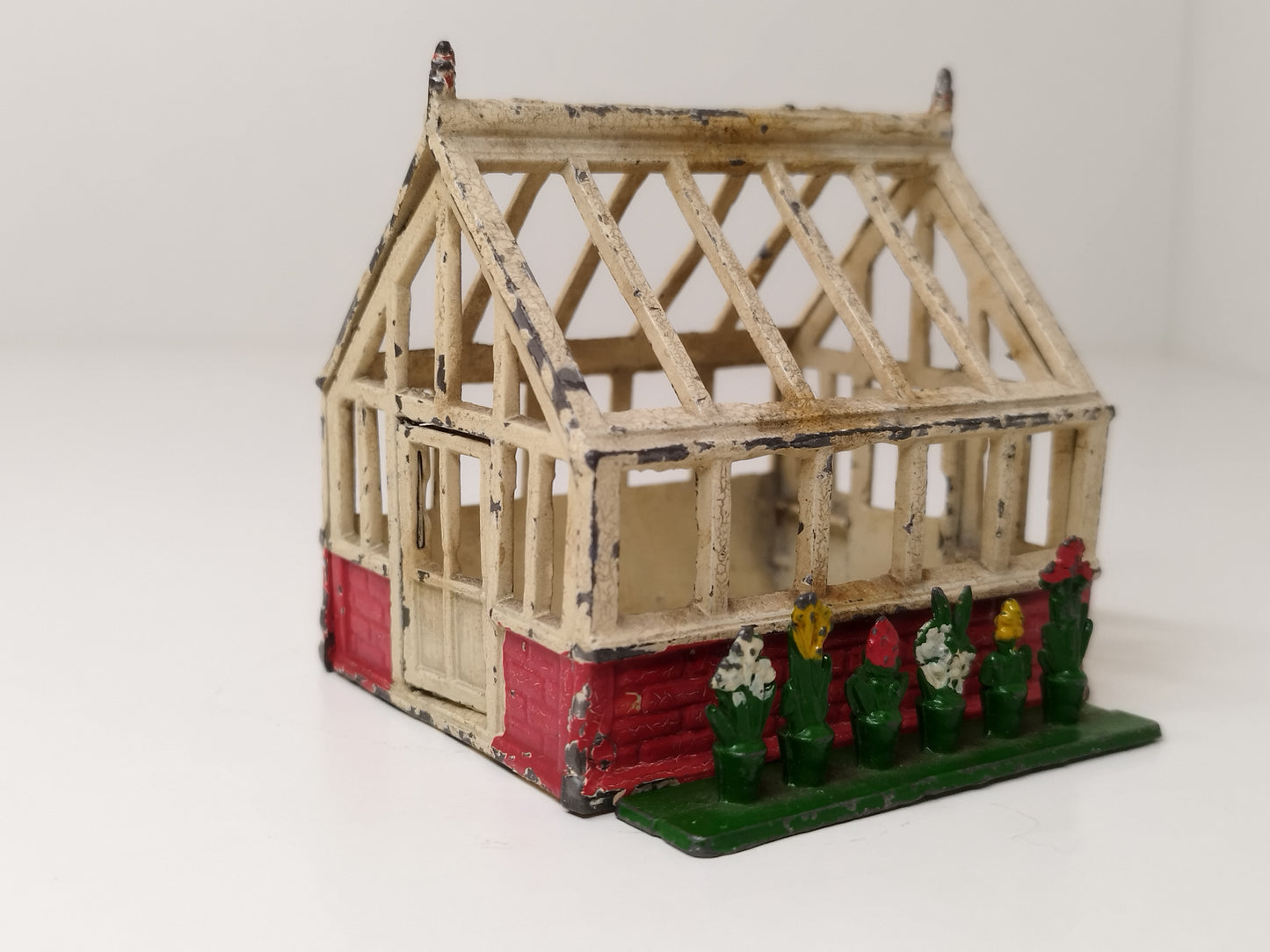 Cherilea Floral Garden Greenhouse and Plants - Pre War Lead