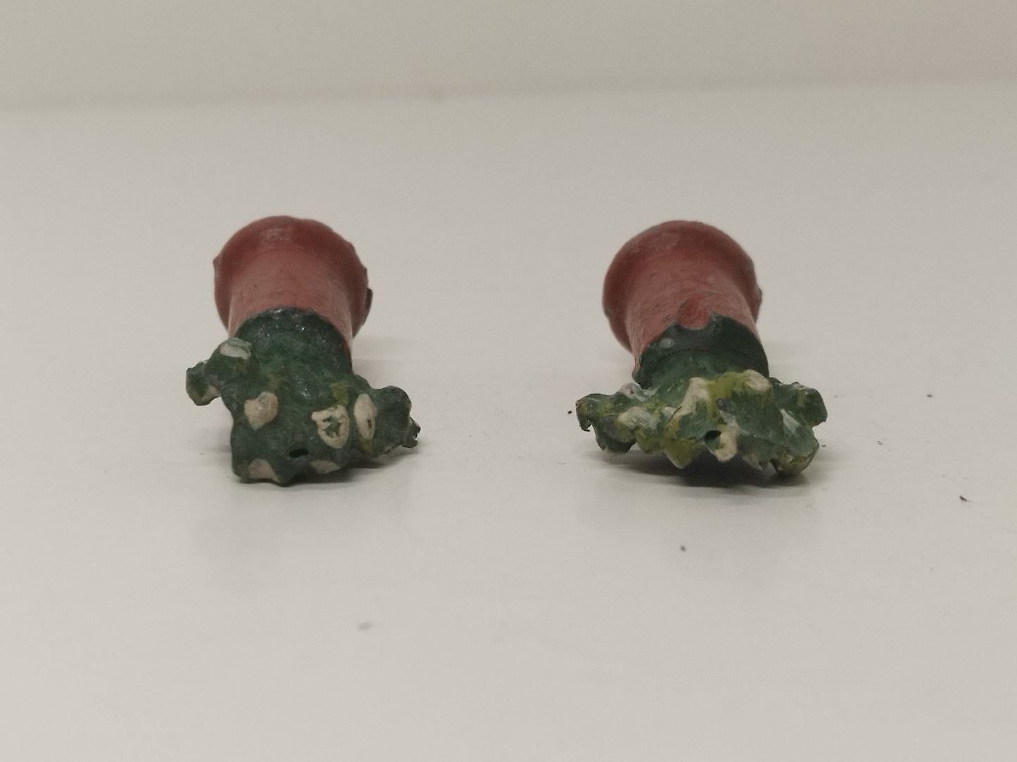 Pixyland Kew Lead Chimney Pots with Flowers - Floral Garden Series - Very Rare