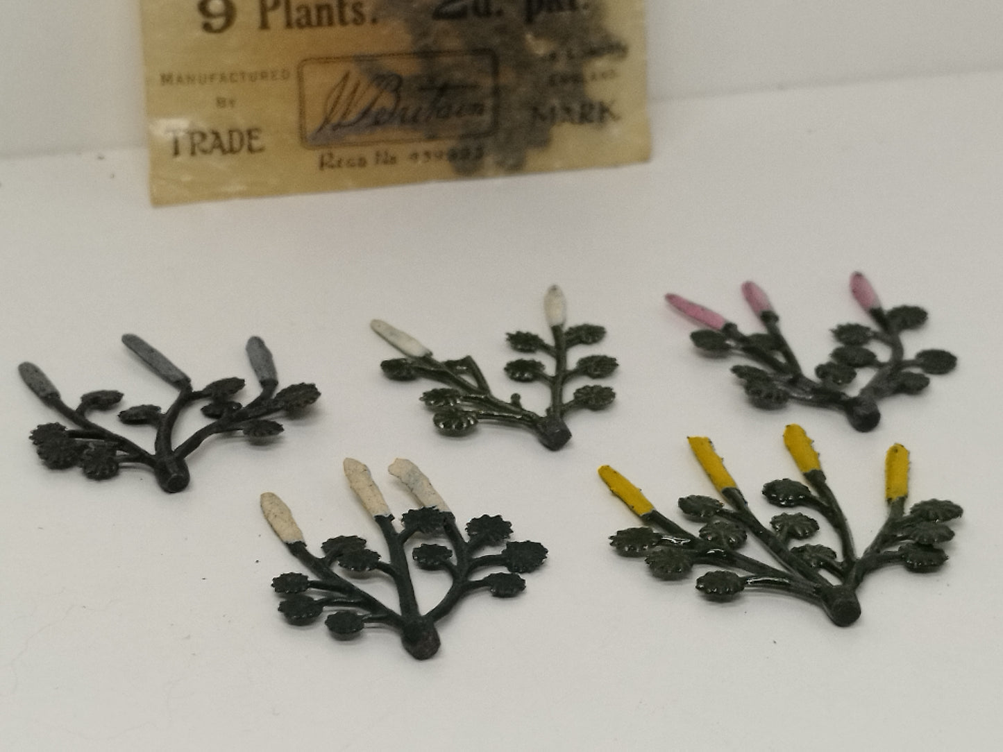Britains Pre-War Floral Garden Wax Packet Lupin No026 Plants