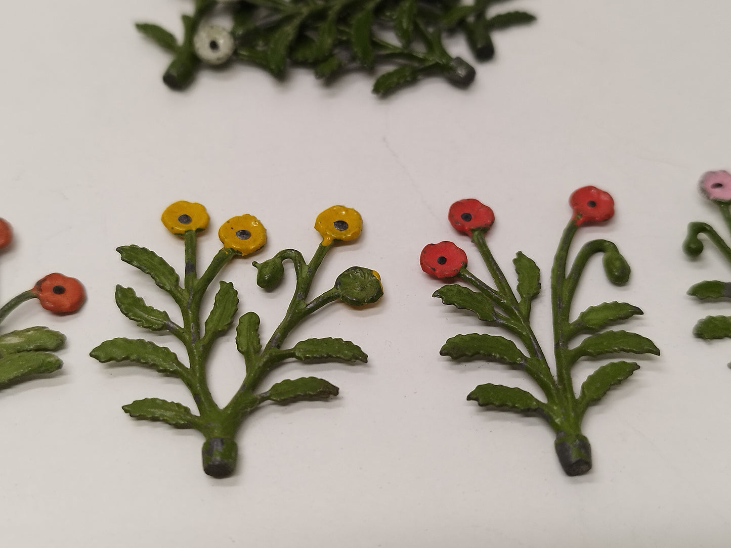 Britains Pre-War Floral Garden Flowers - No025 Poppy