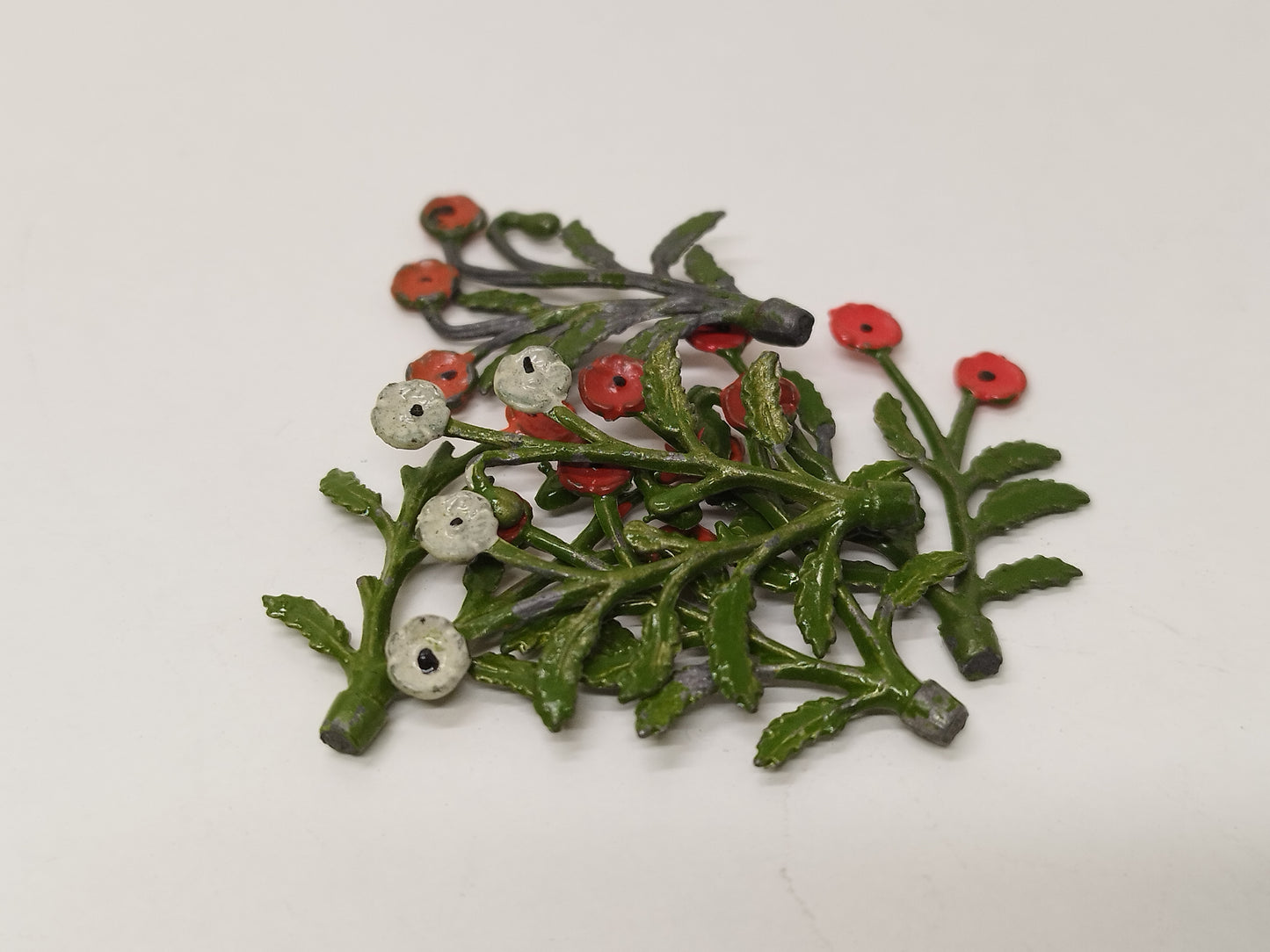 Britains Pre-War Floral Garden Flowers - No025 Poppy