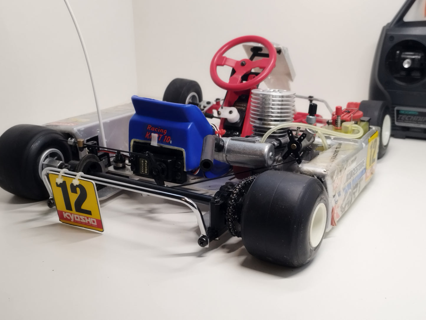 Kyosho 1/5 RC Racing Kart 10 Nitro Engine - Very Rare