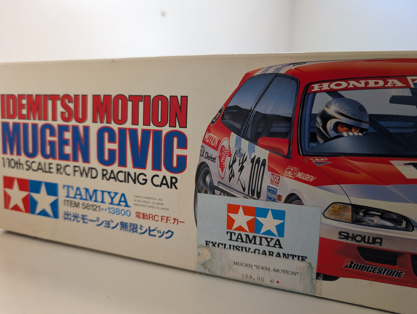 Tamiya 1/10 RC Honda Idemitsu Motion Mugen Civic FF-01 FWD Chassis 58121 13800