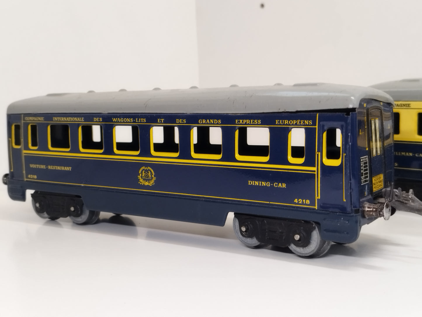 Train Hornby "Le Drapeau" French 20v Overhead Electric Train Set - 1950's