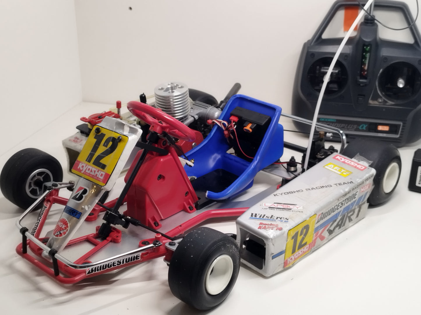 Kyosho 1/5 RC Racing Kart 10 Nitro Engine - Very Rare