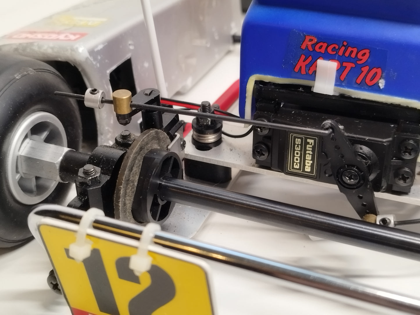 Kyosho 1/5 RC Racing Kart 10 Nitro Engine - Very Rare