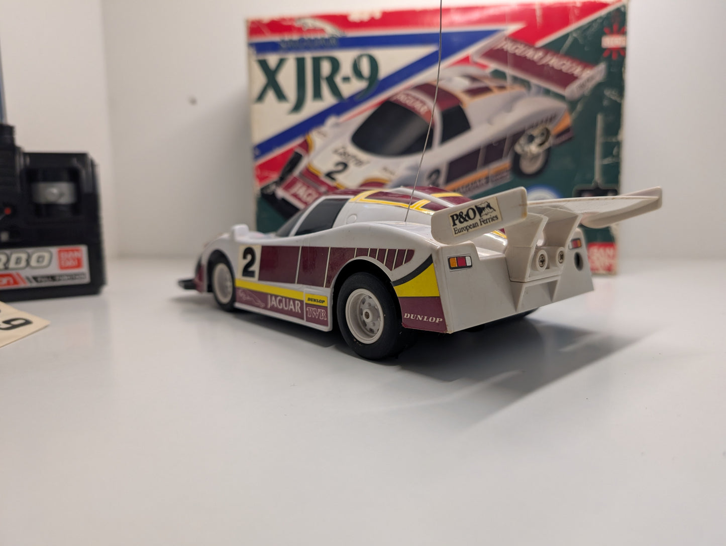Bandai Radio Controlled Jaguar XJR-9 LeMans Group C Racer - Boxed
