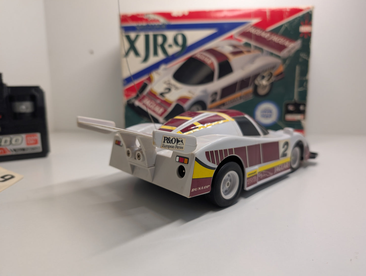 Bandai Radio Controlled Jaguar XJR-9 LeMans Group C Racer - Boxed