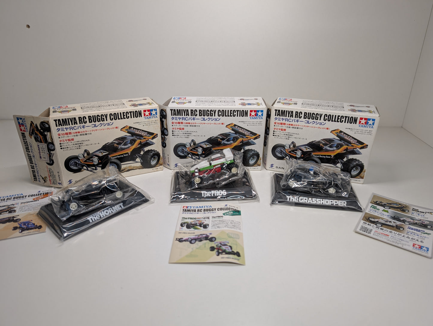 Tamiya San-S RC Buggy Collection Cars x 3 - Rare