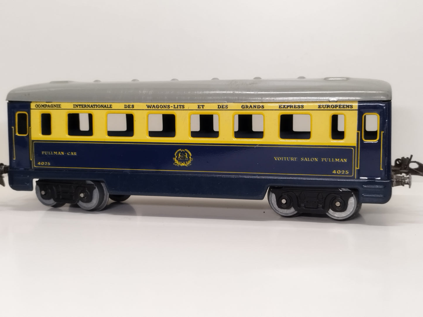 Train Hornby "Le Drapeau" French 20v Overhead Electric Train Set - 1950's