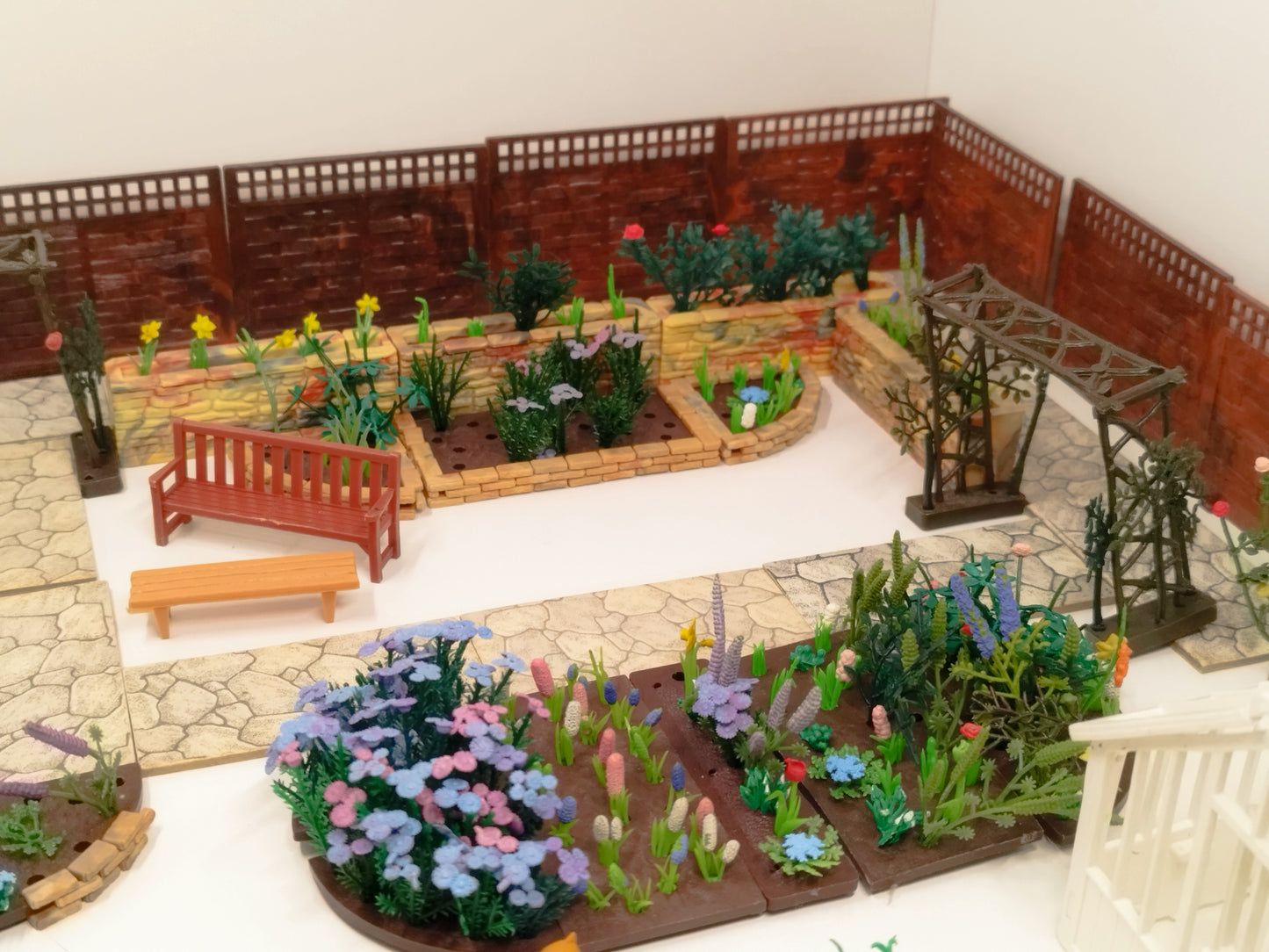 Britains Floral Miniature Garden Collection - 1960's Plastic Version