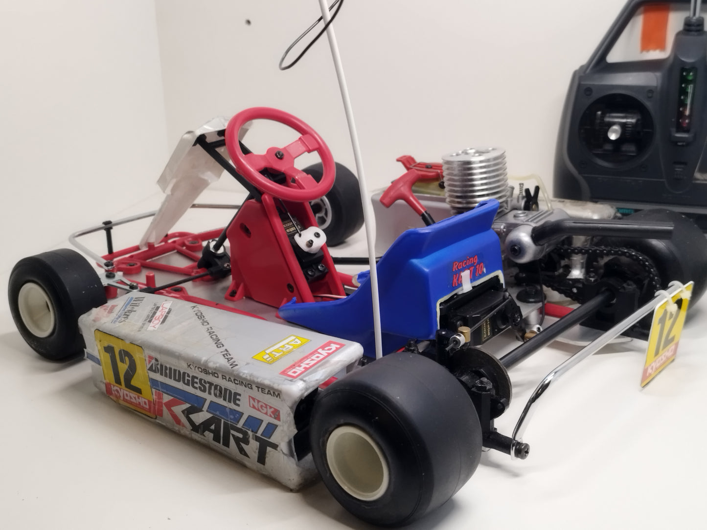 Kyosho 1/5 RC Racing Kart 10 Nitro Engine - Very Rare