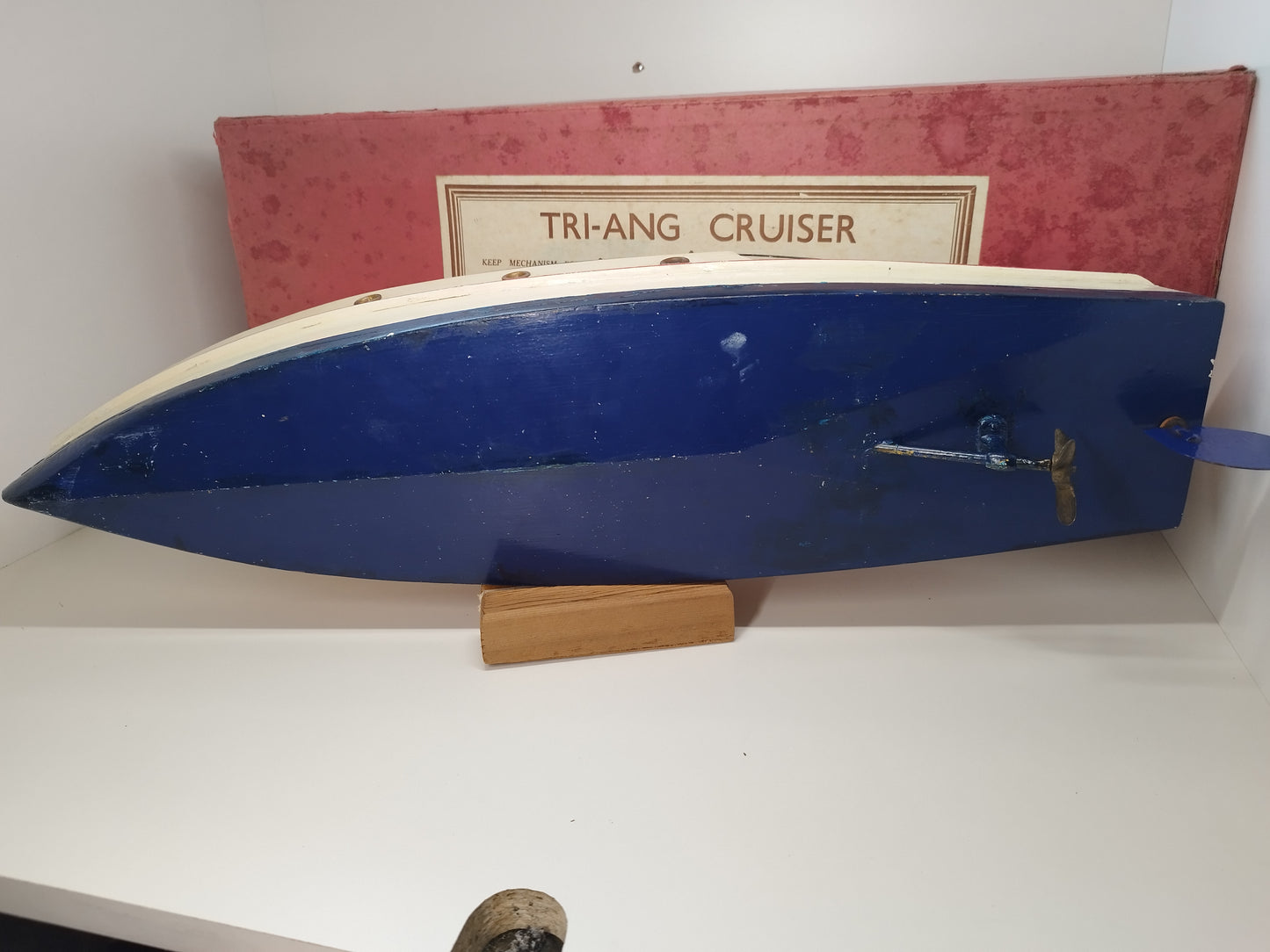 Lines Bros Triang Pre-War Electric Cruiser Type B "Juno" - Extremely Rare