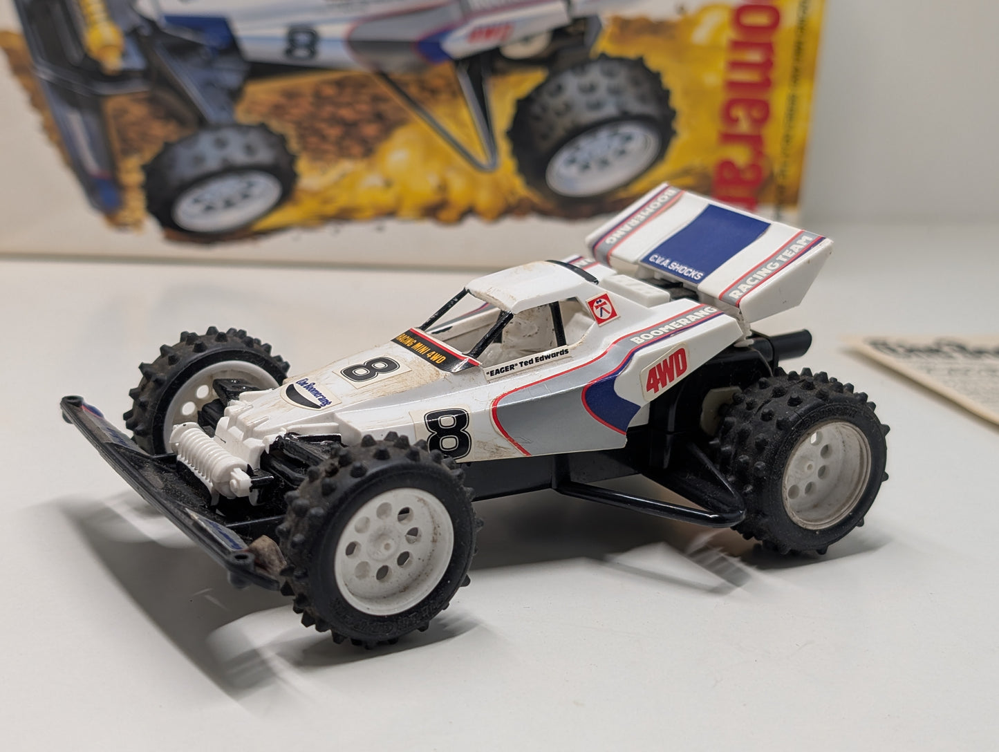 Tamiya 18004 1/32 The Boomerang Junior Mini 4wd Buggy 1986 - Boxed and Working