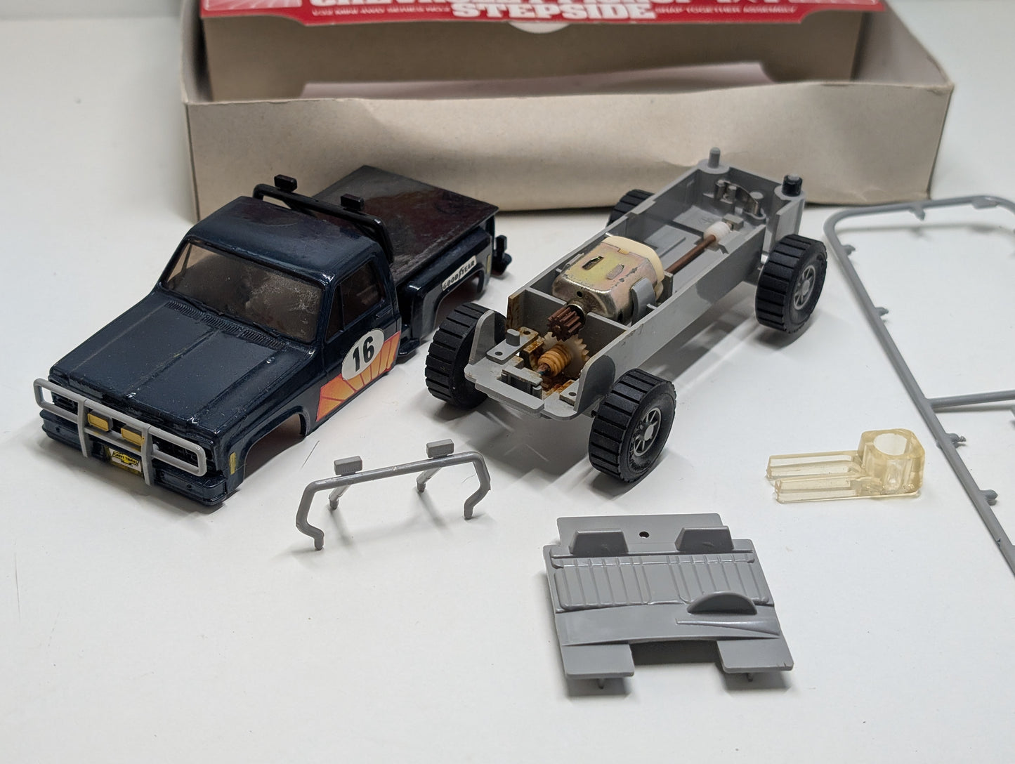 Tamiya 1902-500 1/32 Chevrolet Pickup 4x4 Stepside Junior 4wd Mini - Very Rare