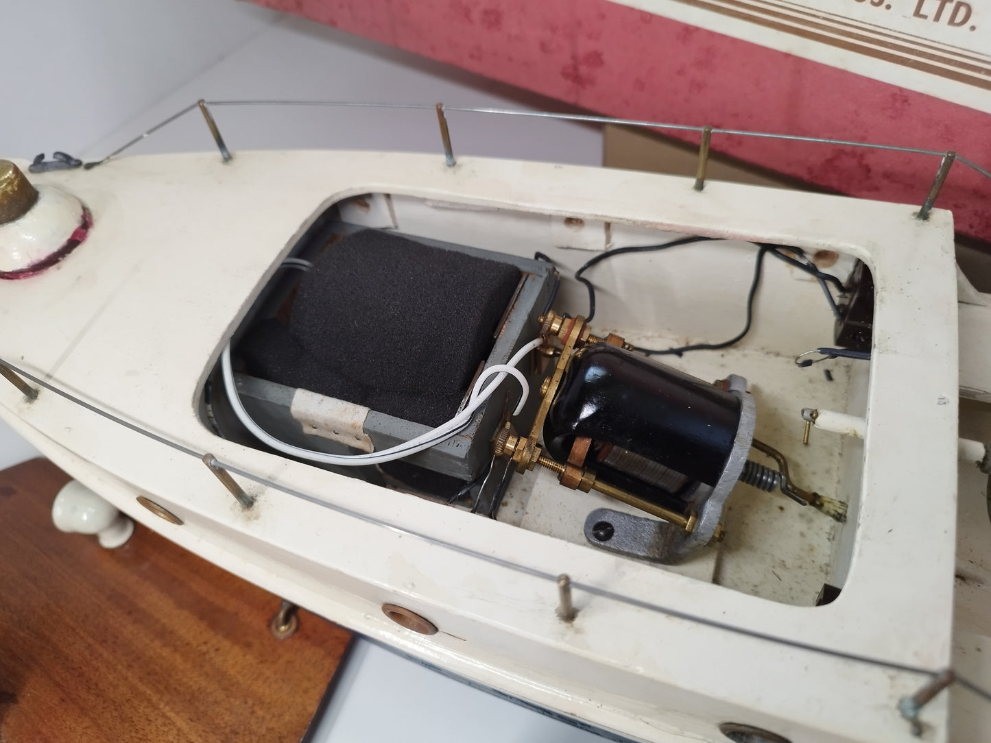 Lines Bros Triang Pre-War Electric Cruiser Type B "Juno" - Extremely Rare