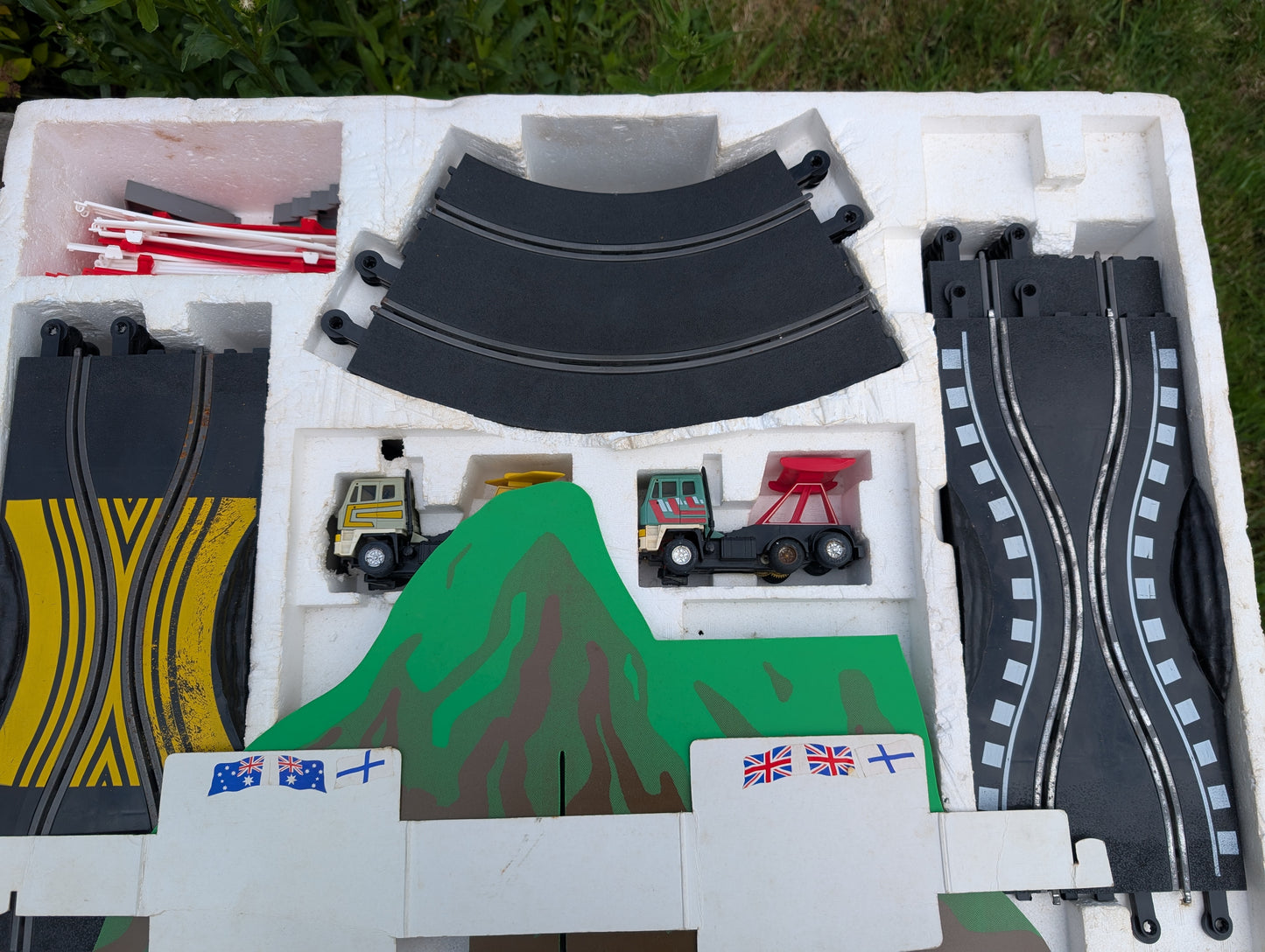 Scalextric C674 Racing Rigs Set - Rare Set