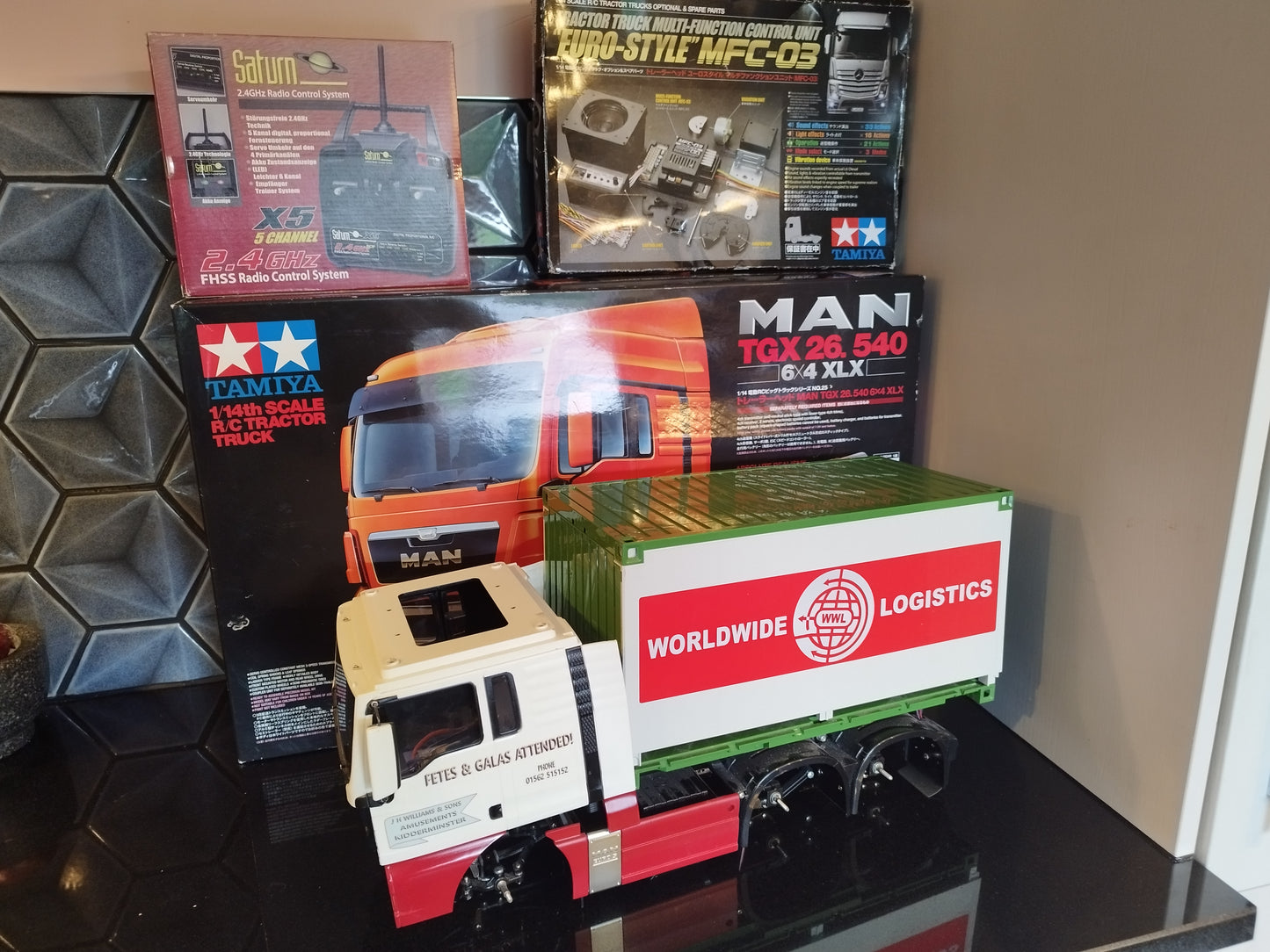 Tamiya 1/14 MAN TGX 26.540 6x4 RC Lorry - Project