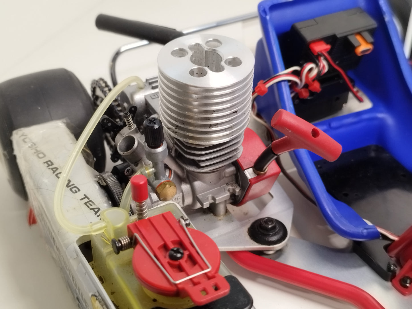 Kyosho 1/5 RC Racing Kart 10 Nitro Engine - Very Rare