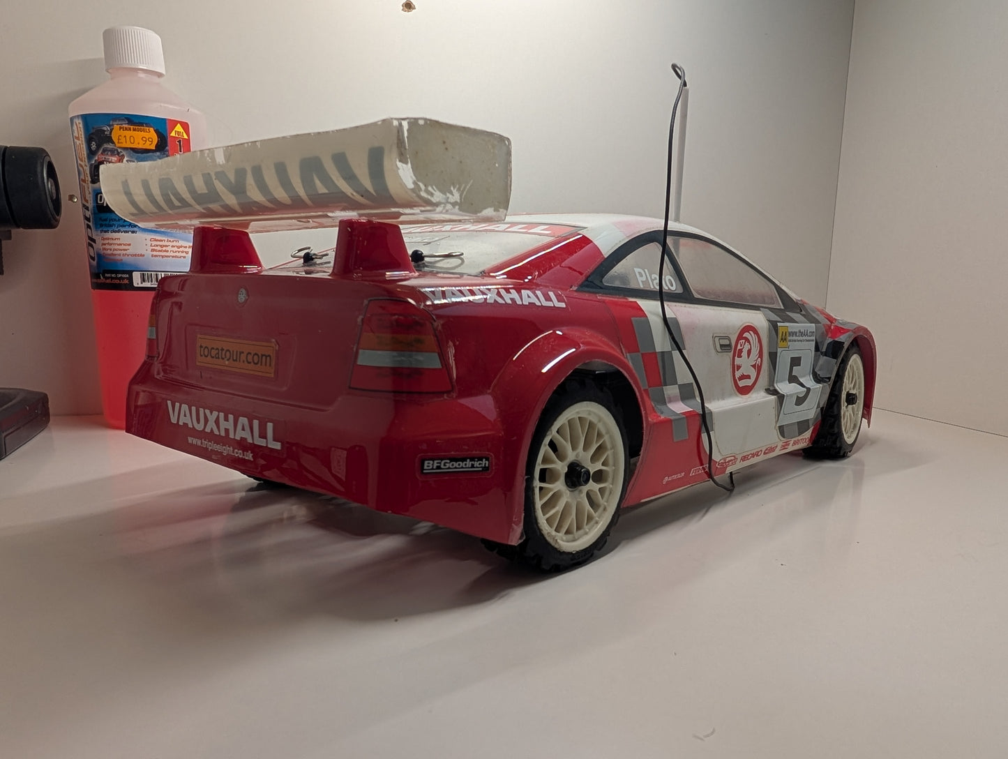 Kyosho 1/10 RC PureTen Nitro Car - Taisan Porsche / BTCC Vauxhall Astra - Ready to Run