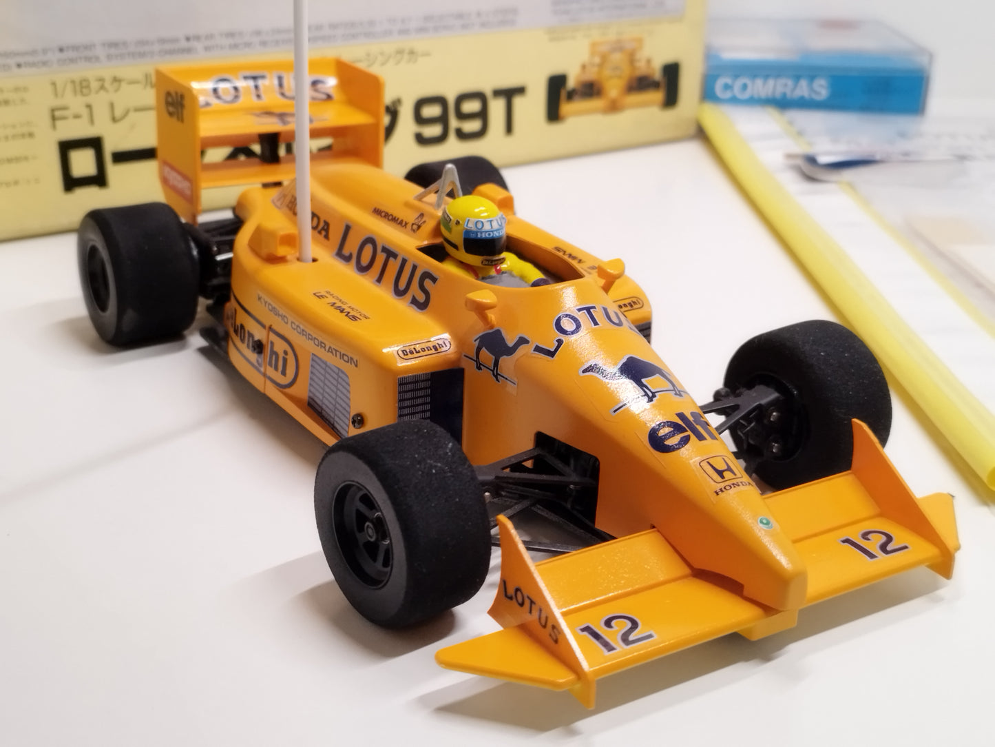 Kyosho 1/18 Scale RC Lotus 99T - Ayrton Senna