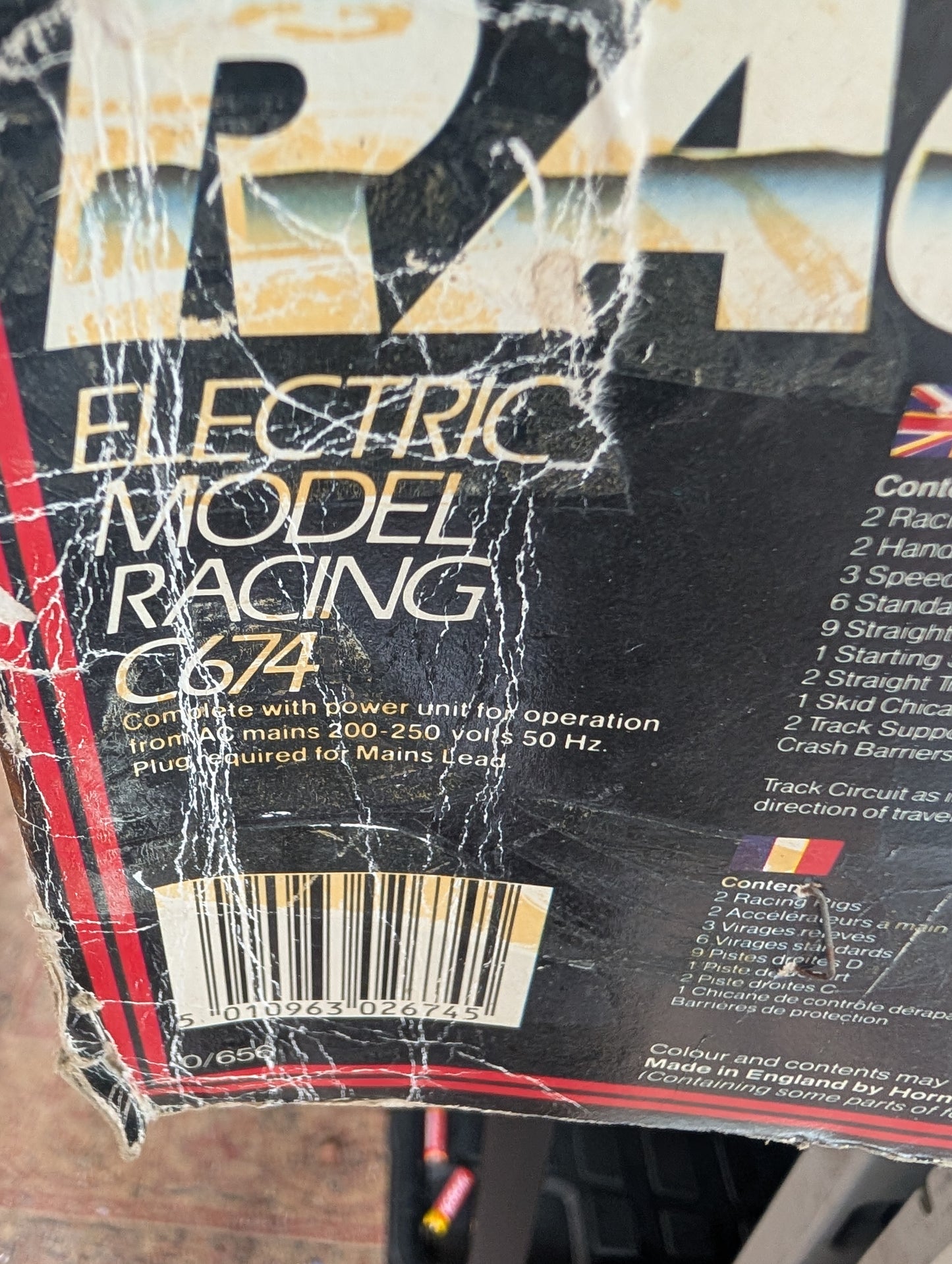 Scalextric C674 Racing Rigs Set - Rare Set